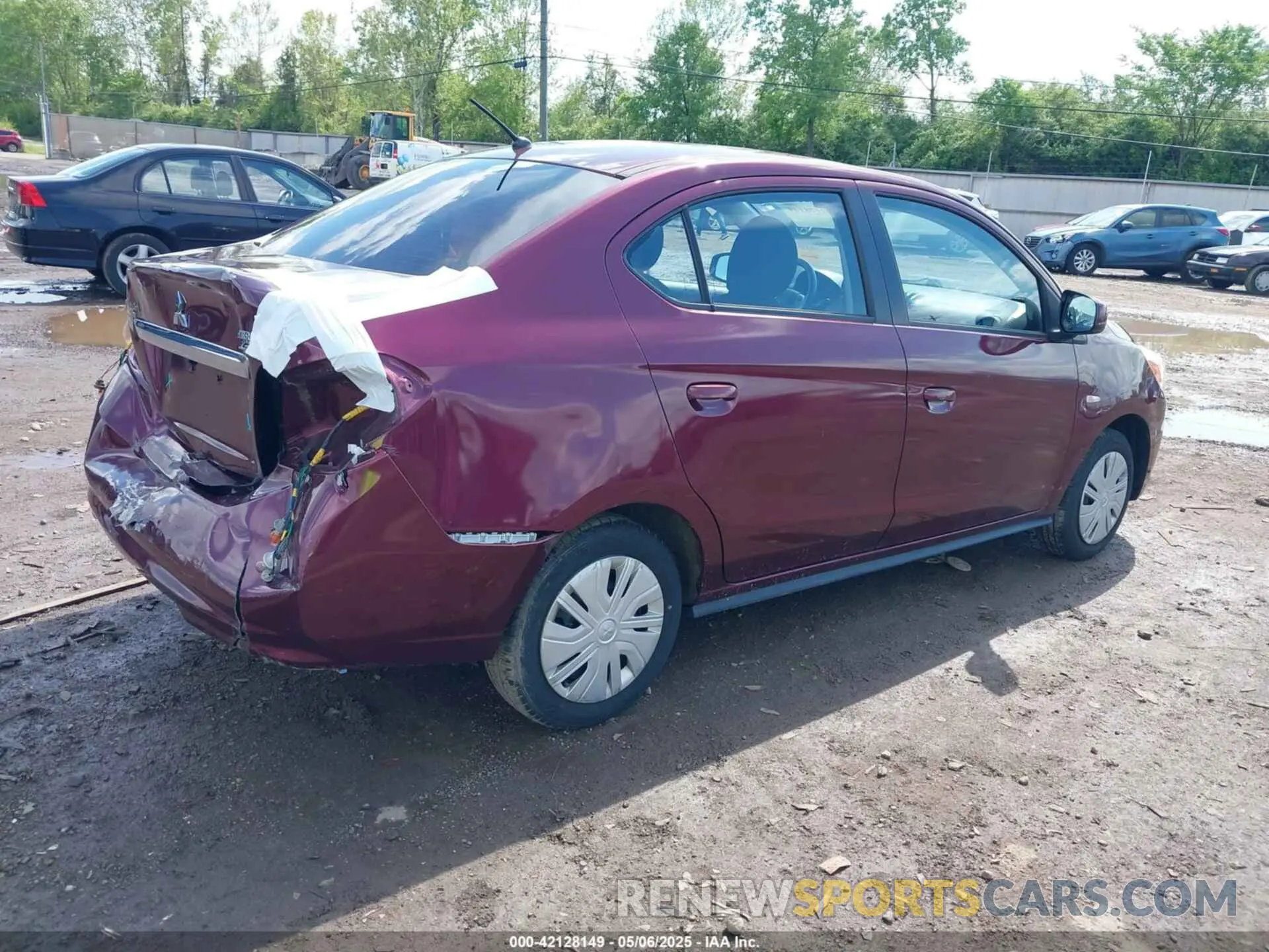 4 Photograph of a damaged car ML32F3FJ9KHF03657 MITSUBISHI MIRAGE G4 2019