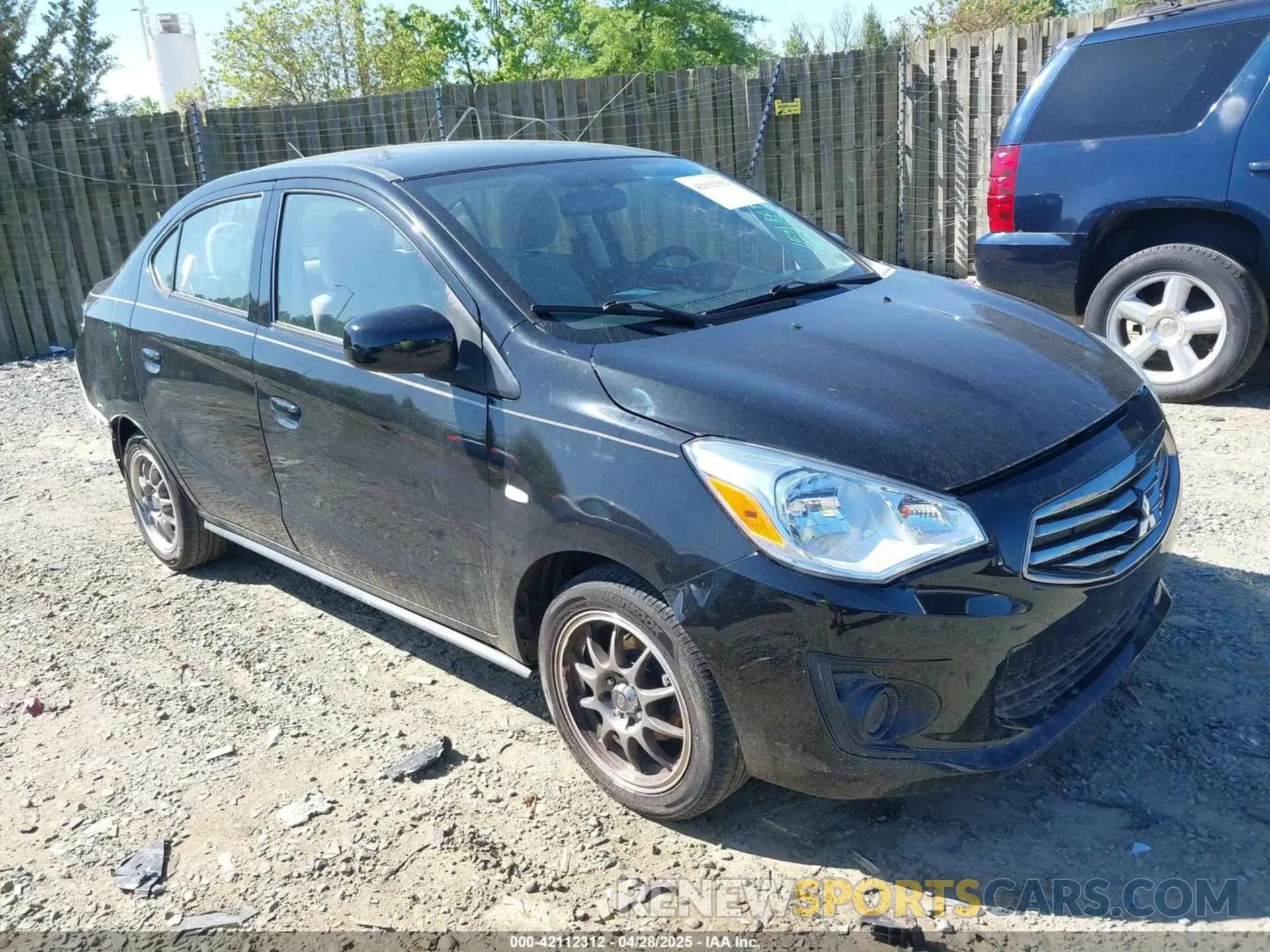 1 Photograph of a damaged car ML32F3FJ9KHF18398 MITSUBISHI MIRAGE G4 2019