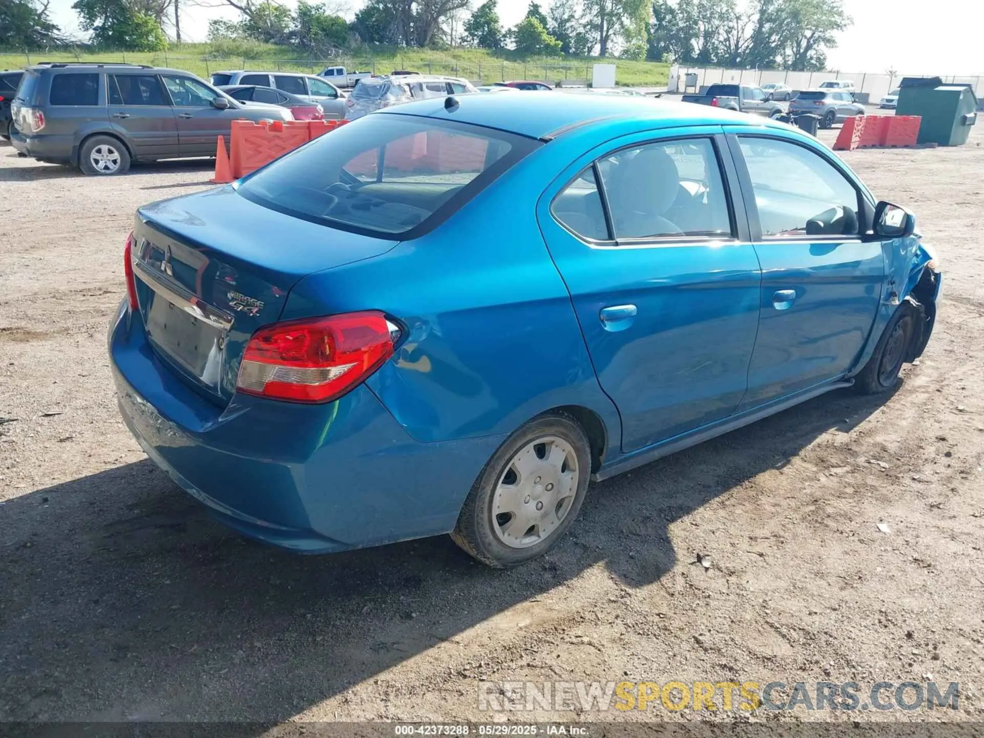 4 Photograph of a damaged car ML32F3FJXKHF12674 MITSUBISHI MIRAGE G4 2019