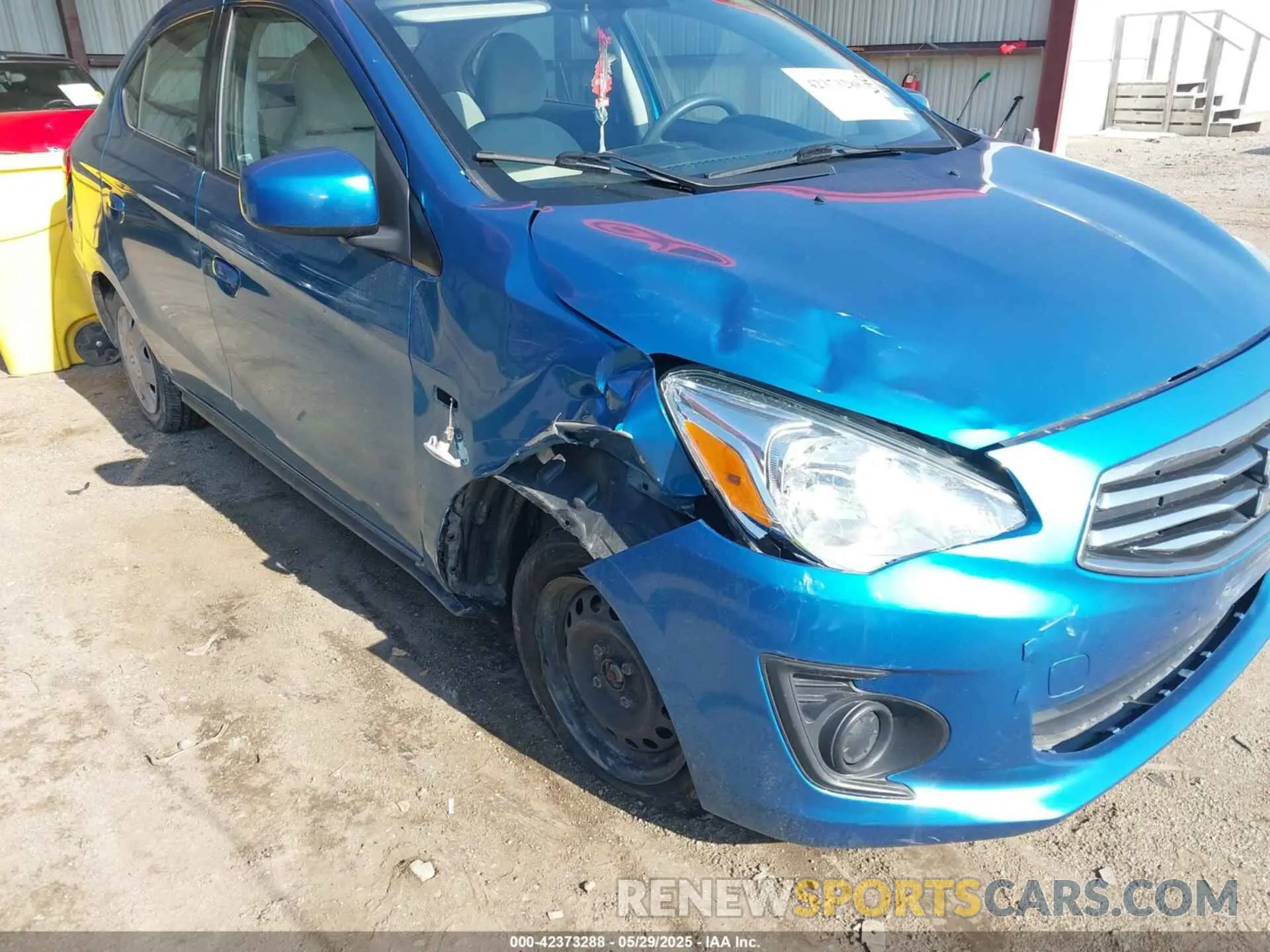 6 Photograph of a damaged car ML32F3FJXKHF12674 MITSUBISHI MIRAGE G4 2019