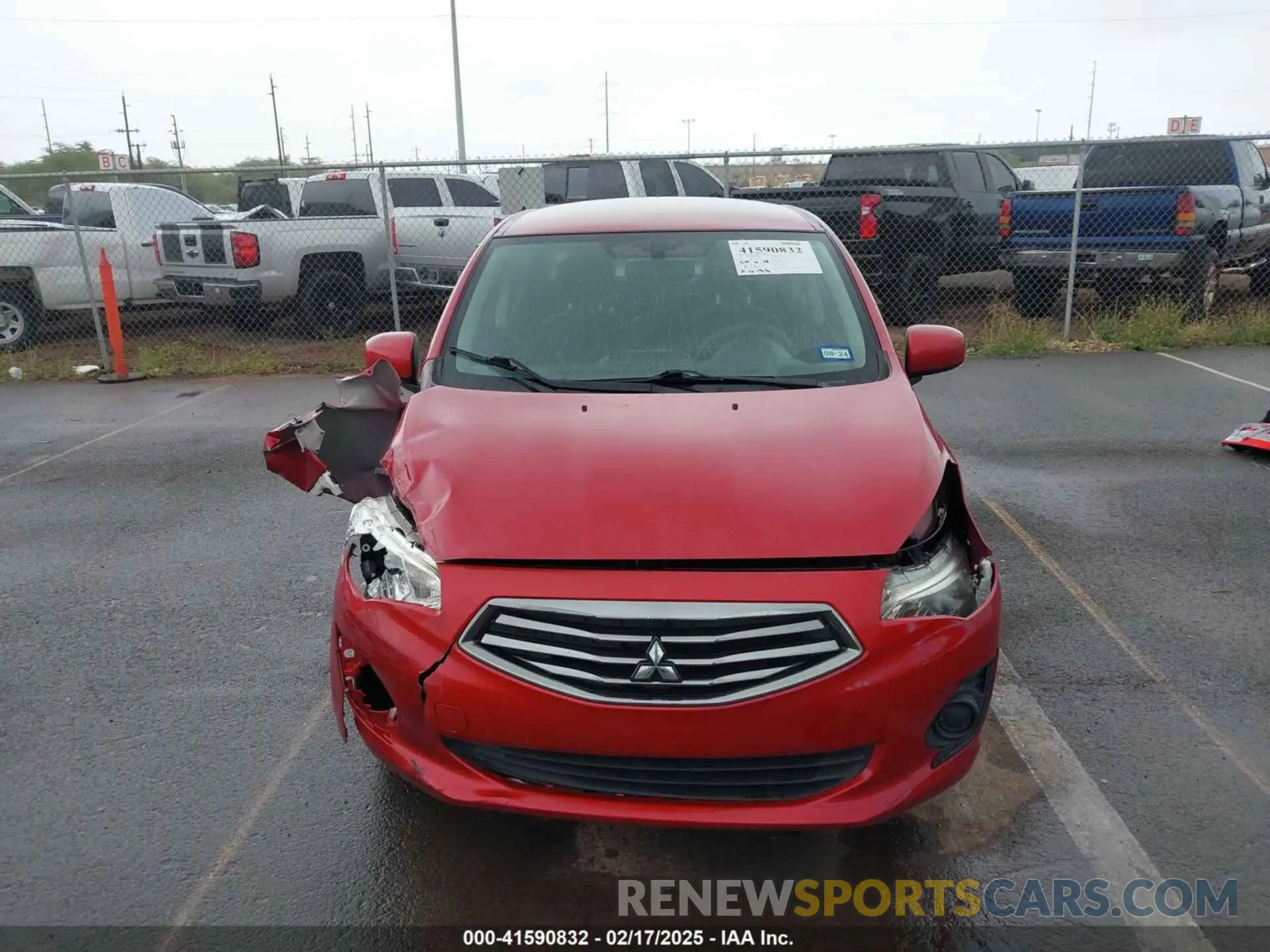 13 Photograph of a damaged car ML32F3FJXKHF15235 MITSUBISHI MIRAGE G4 2019