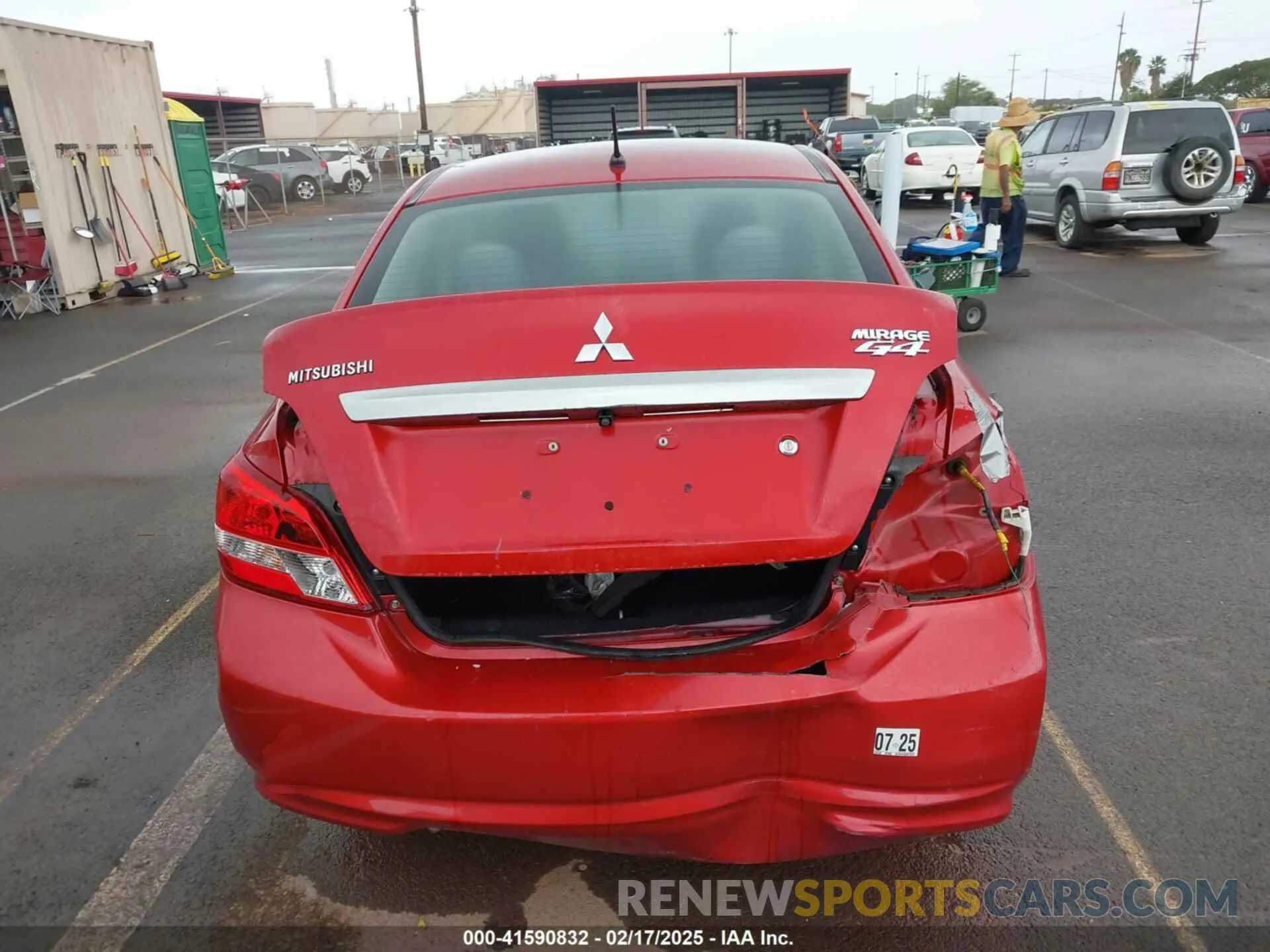17 Photograph of a damaged car ML32F3FJXKHF15235 MITSUBISHI MIRAGE G4 2019