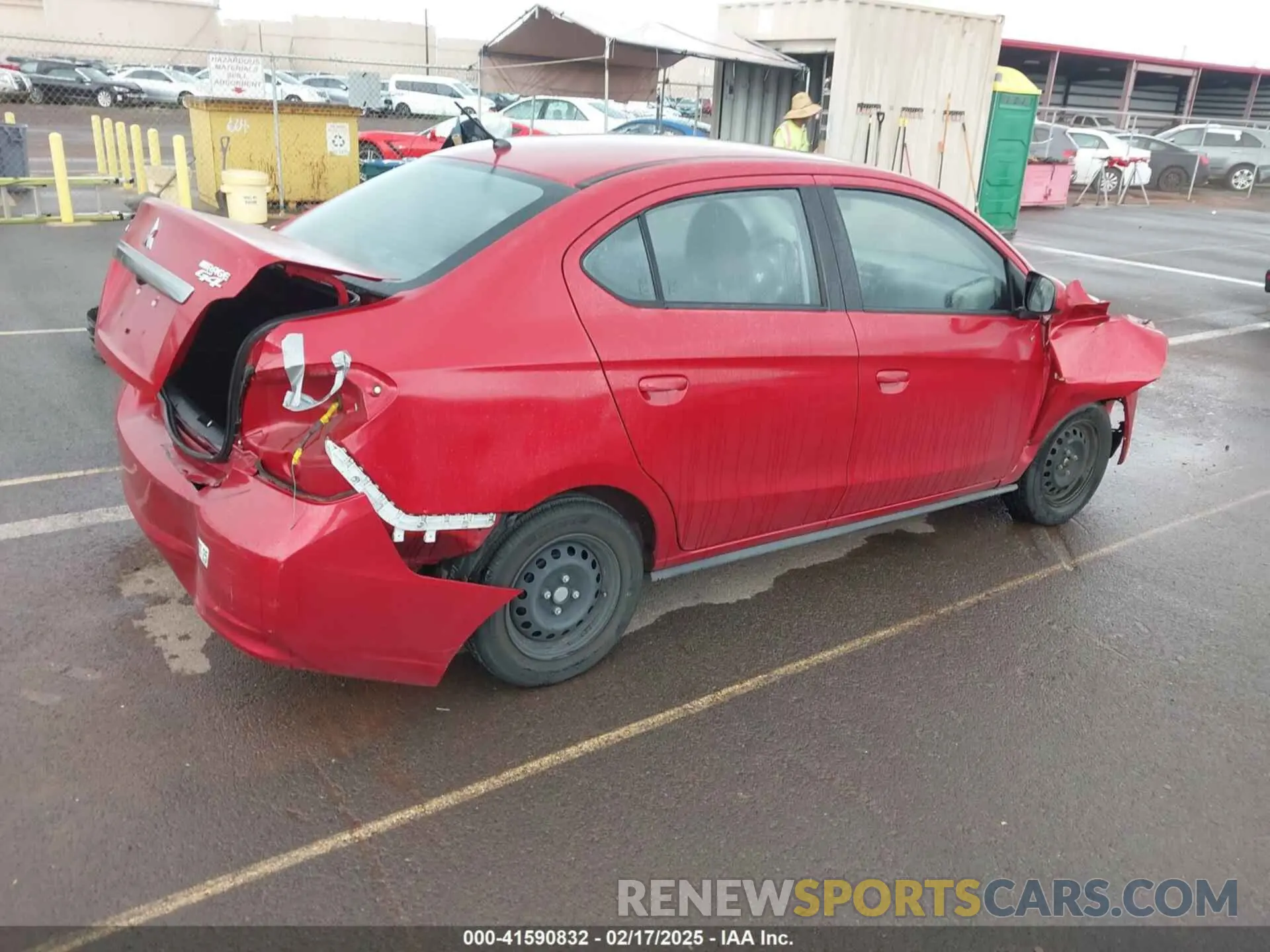 4 Photograph of a damaged car ML32F3FJXKHF15235 MITSUBISHI MIRAGE G4 2019