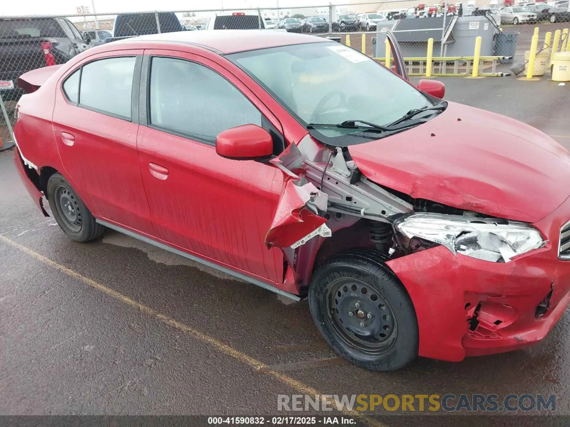 6 Photograph of a damaged car ML32F3FJXKHF15235 MITSUBISHI MIRAGE G4 2019