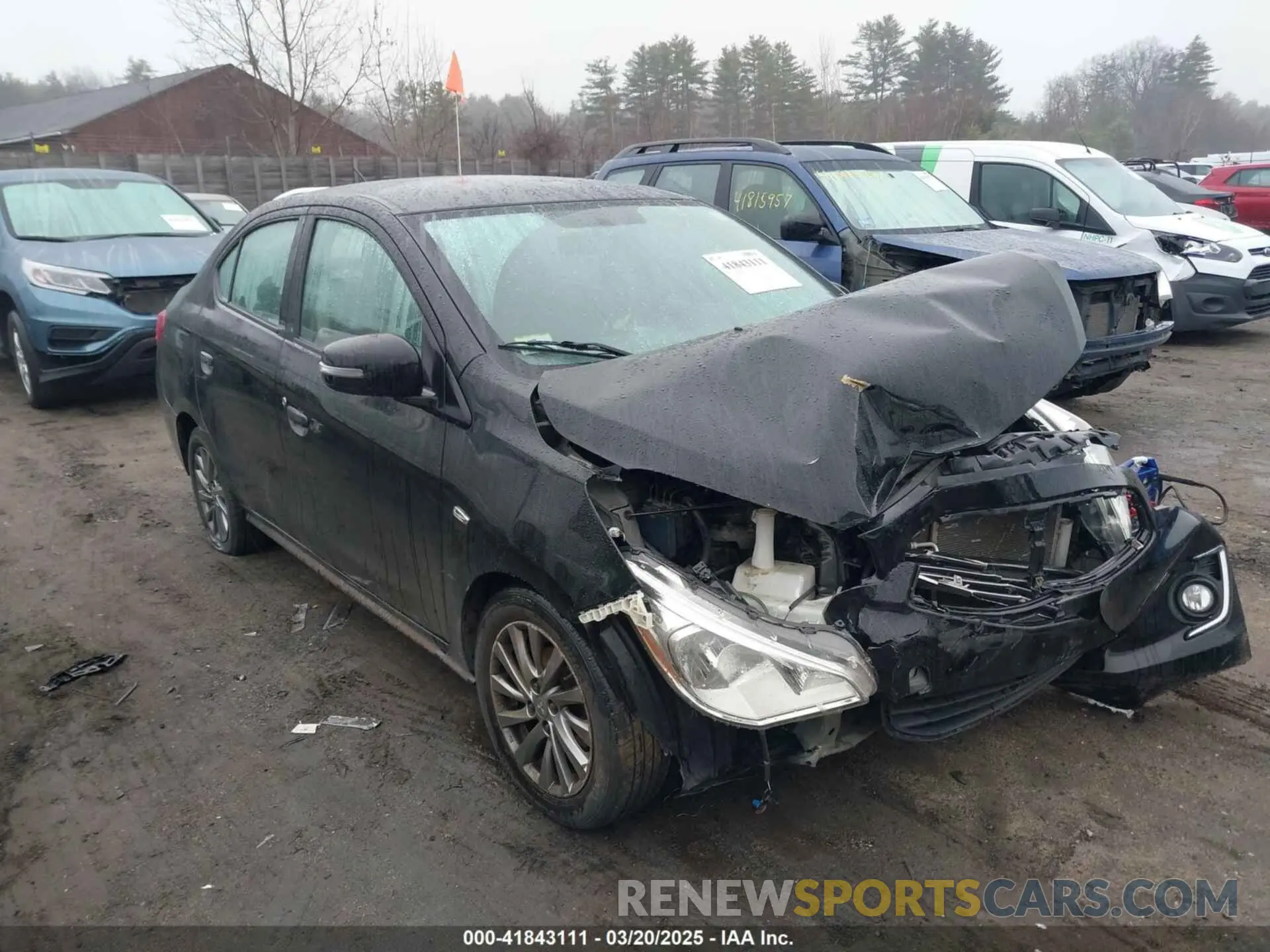 13 Photograph of a damaged car ML32F4FJ3KHF04552 MITSUBISHI MIRAGE G4 2019