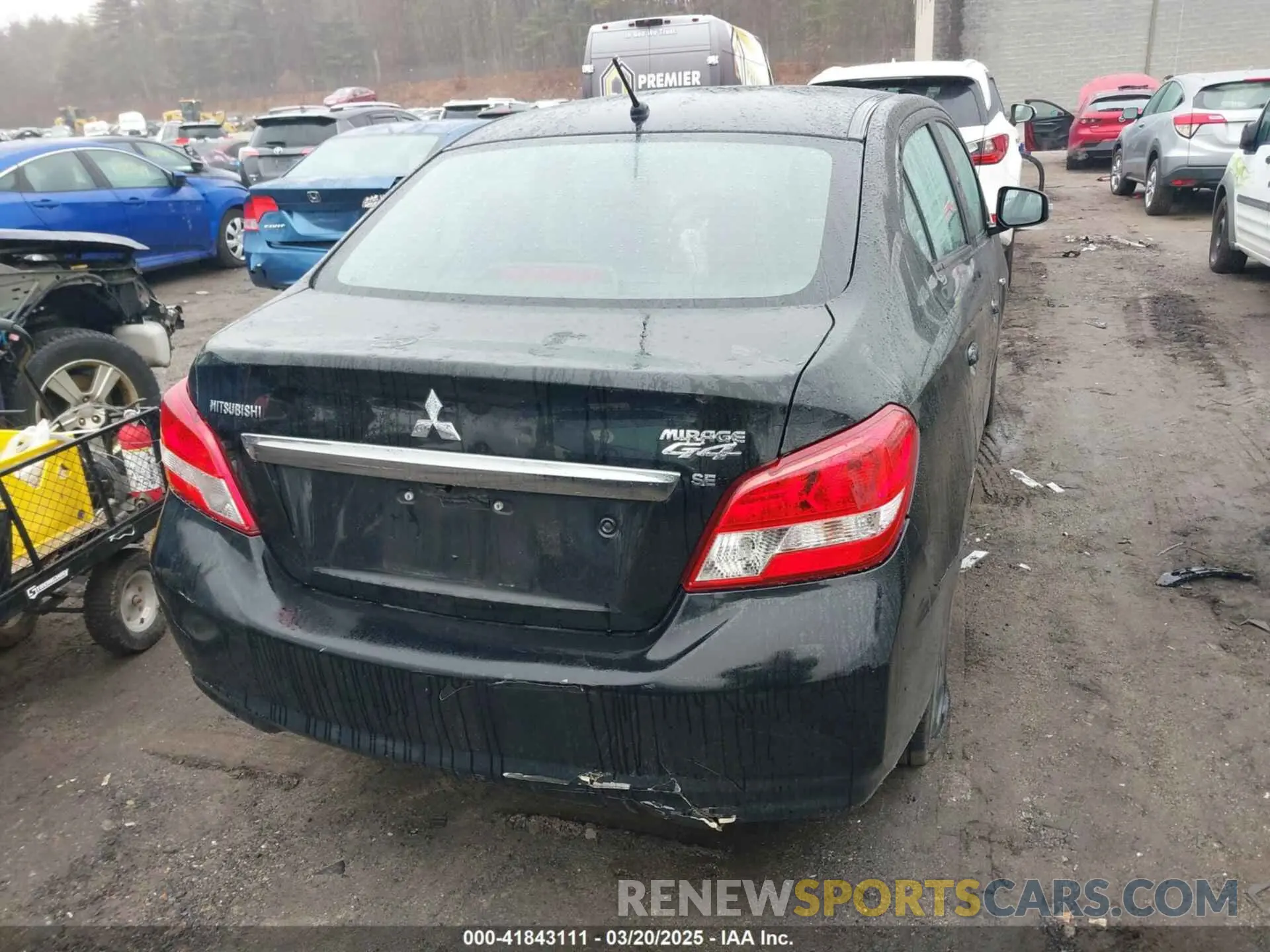16 Photograph of a damaged car ML32F4FJ3KHF04552 MITSUBISHI MIRAGE G4 2019