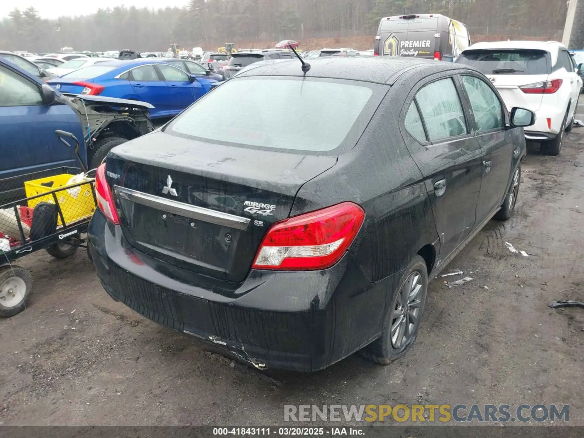 4 Photograph of a damaged car ML32F4FJ3KHF04552 MITSUBISHI MIRAGE G4 2019