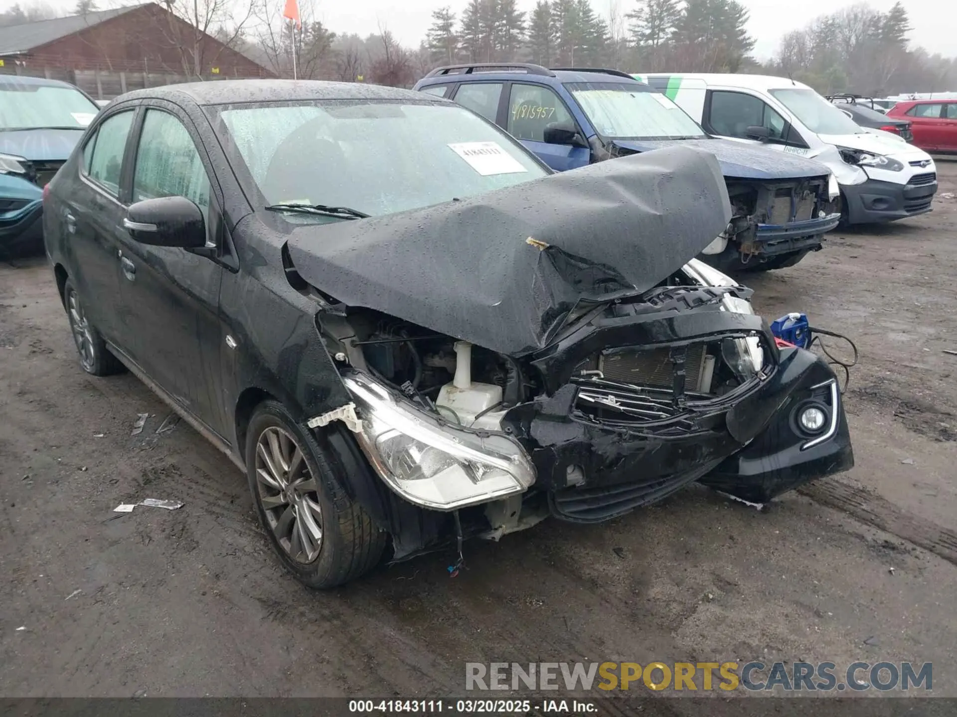 6 Photograph of a damaged car ML32F4FJ3KHF04552 MITSUBISHI MIRAGE G4 2019