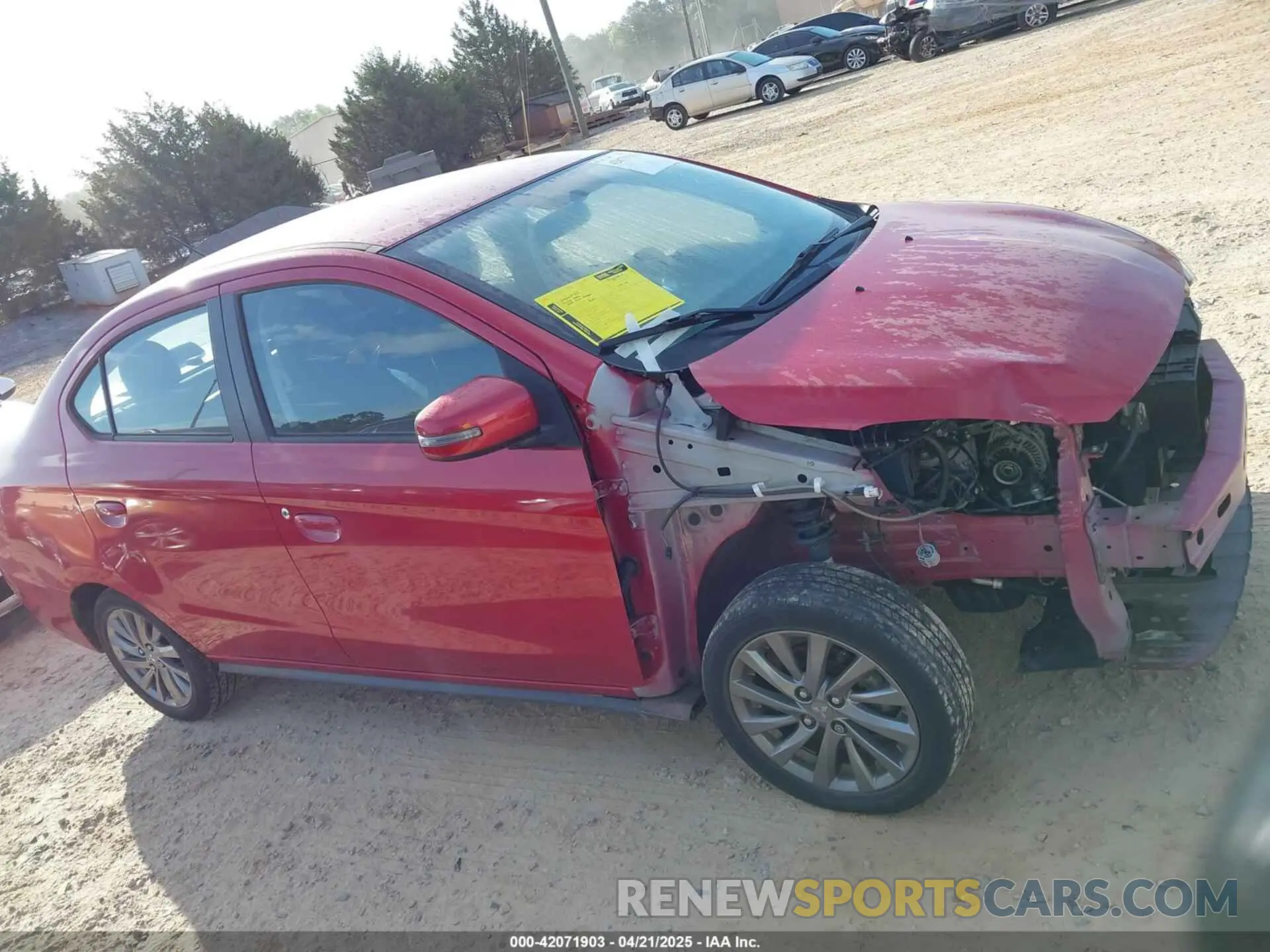 13 Photograph of a damaged car ML32F4FJ6KHF04626 MITSUBISHI MIRAGE G4 2019