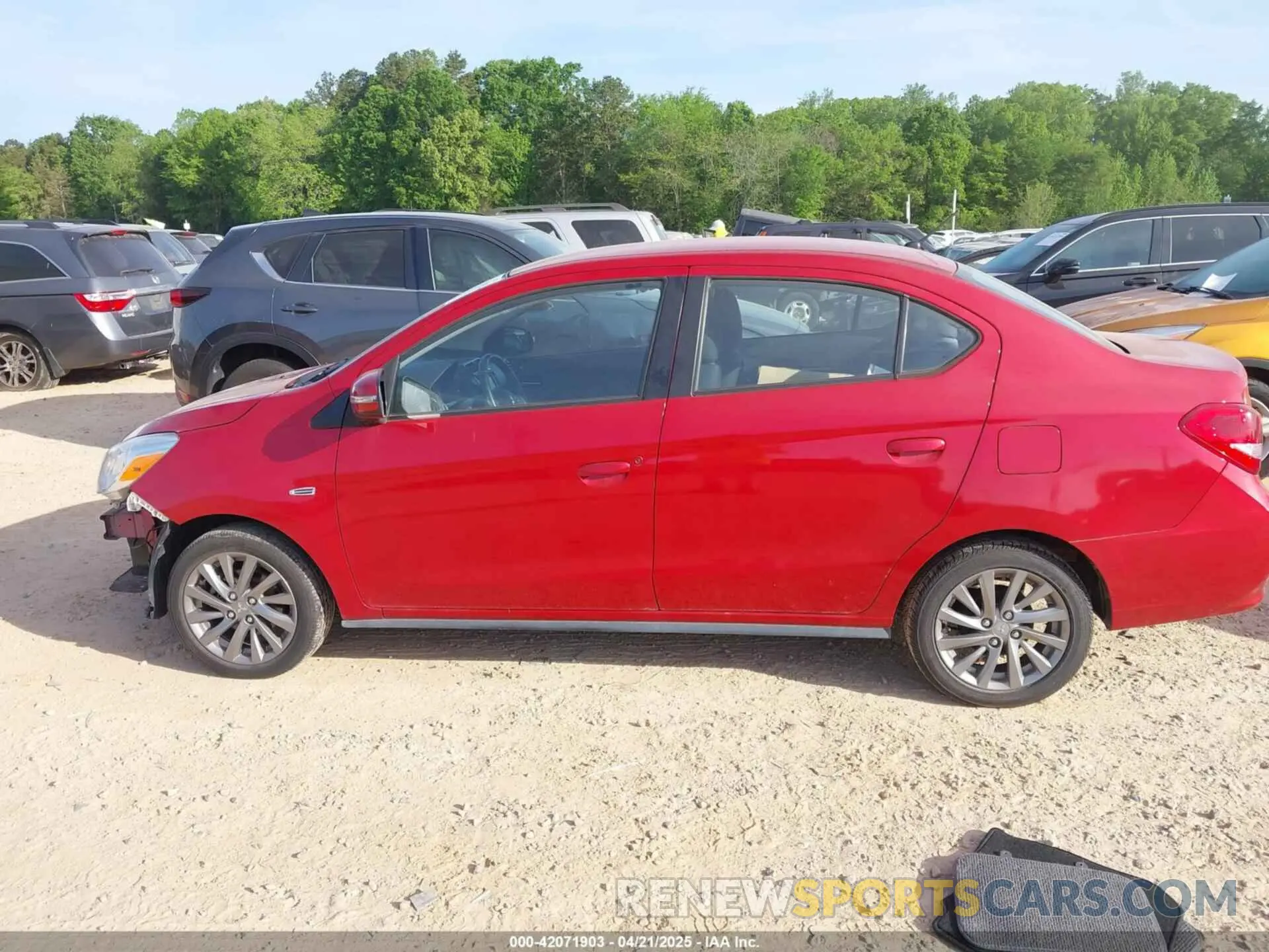 14 Photograph of a damaged car ML32F4FJ6KHF04626 MITSUBISHI MIRAGE G4 2019
