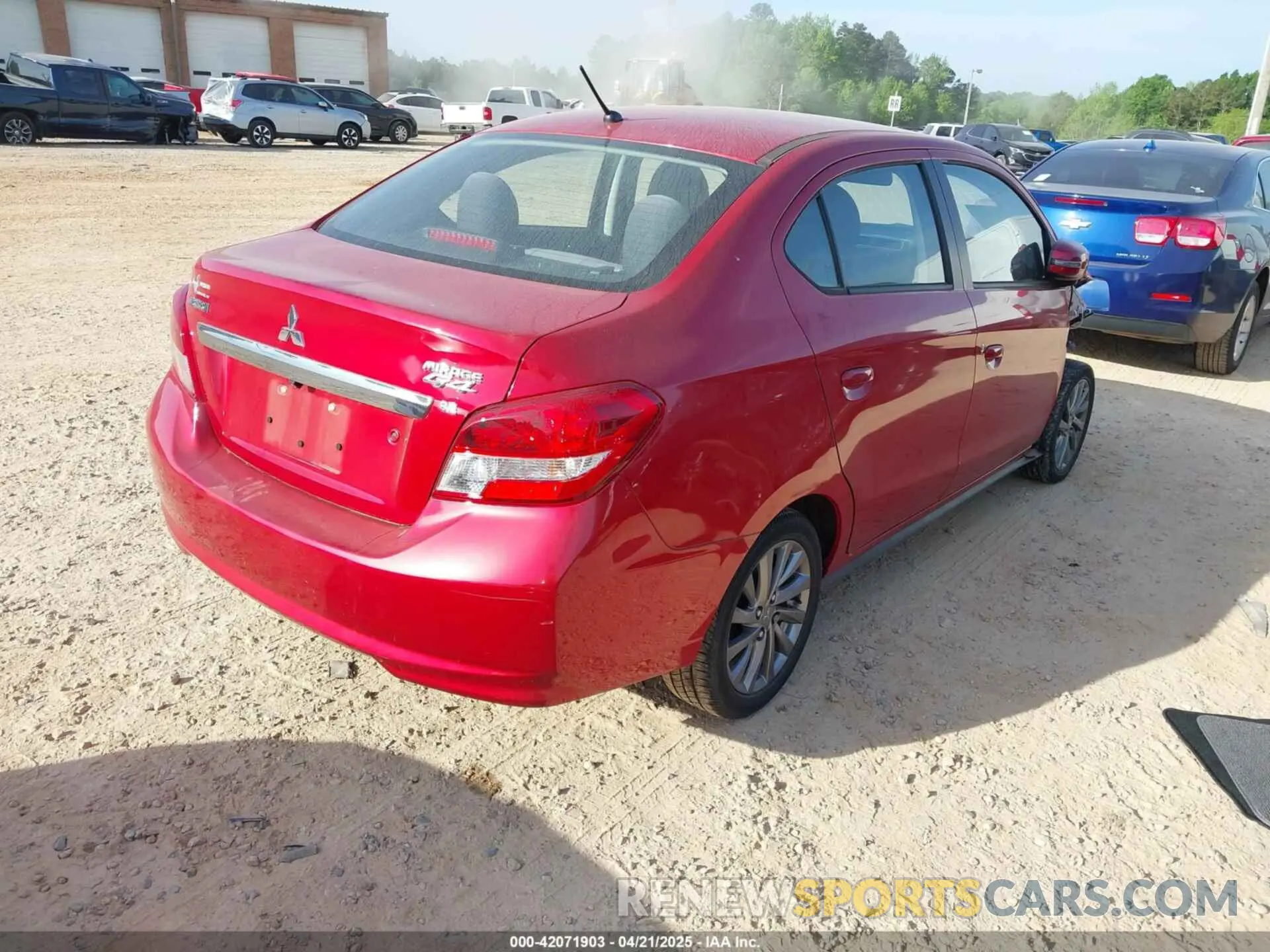 4 Photograph of a damaged car ML32F4FJ6KHF04626 MITSUBISHI MIRAGE G4 2019