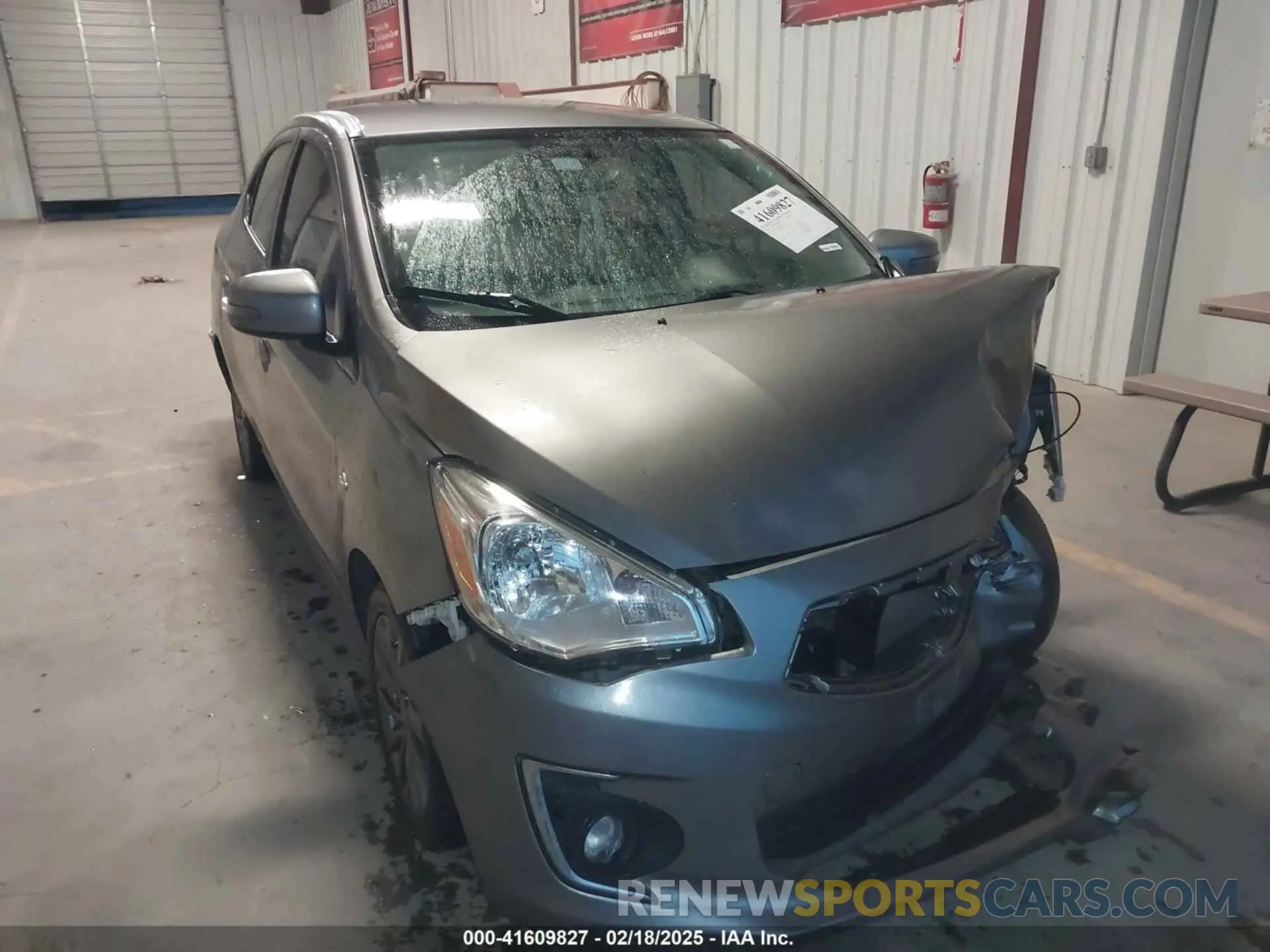 1 Photograph of a damaged car ML32F4FJ9KHF05916 MITSUBISHI MIRAGE G4 2019