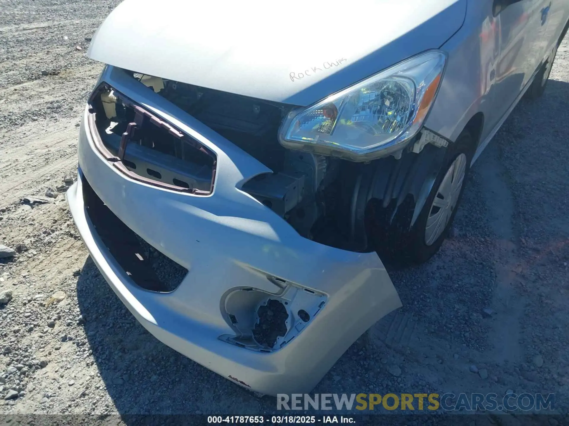 6 Photograph of a damaged car ML32F3FJ1LHF03816 MITSUBISHI MIRAGE G4 2020