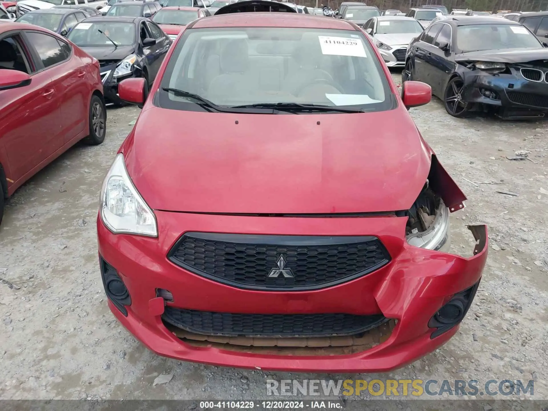 12 Photograph of a damaged car ML32F3FJ1LHF06604 MITSUBISHI MIRAGE G4 2020