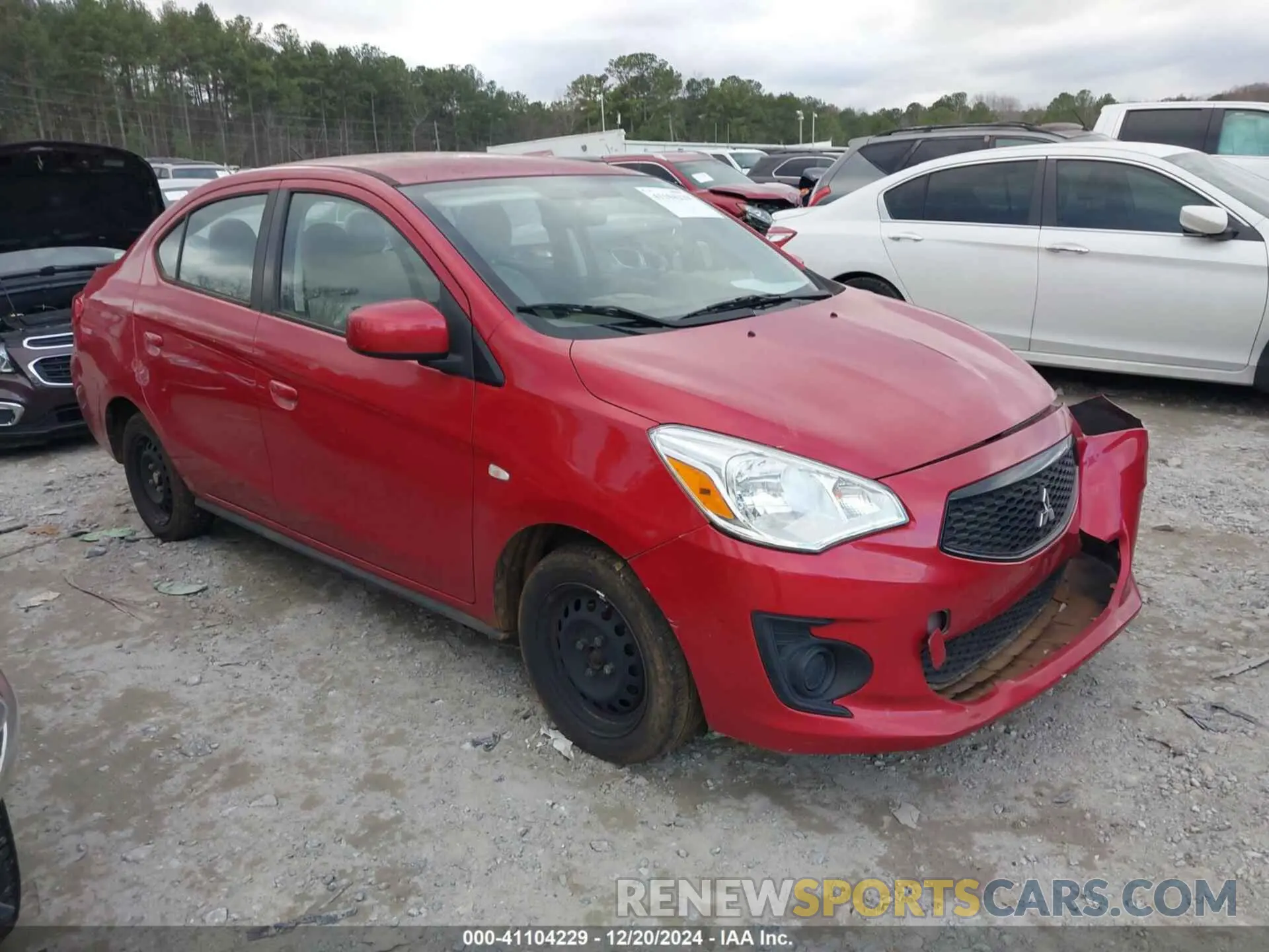 13 Photograph of a damaged car ML32F3FJ1LHF06604 MITSUBISHI MIRAGE G4 2020
