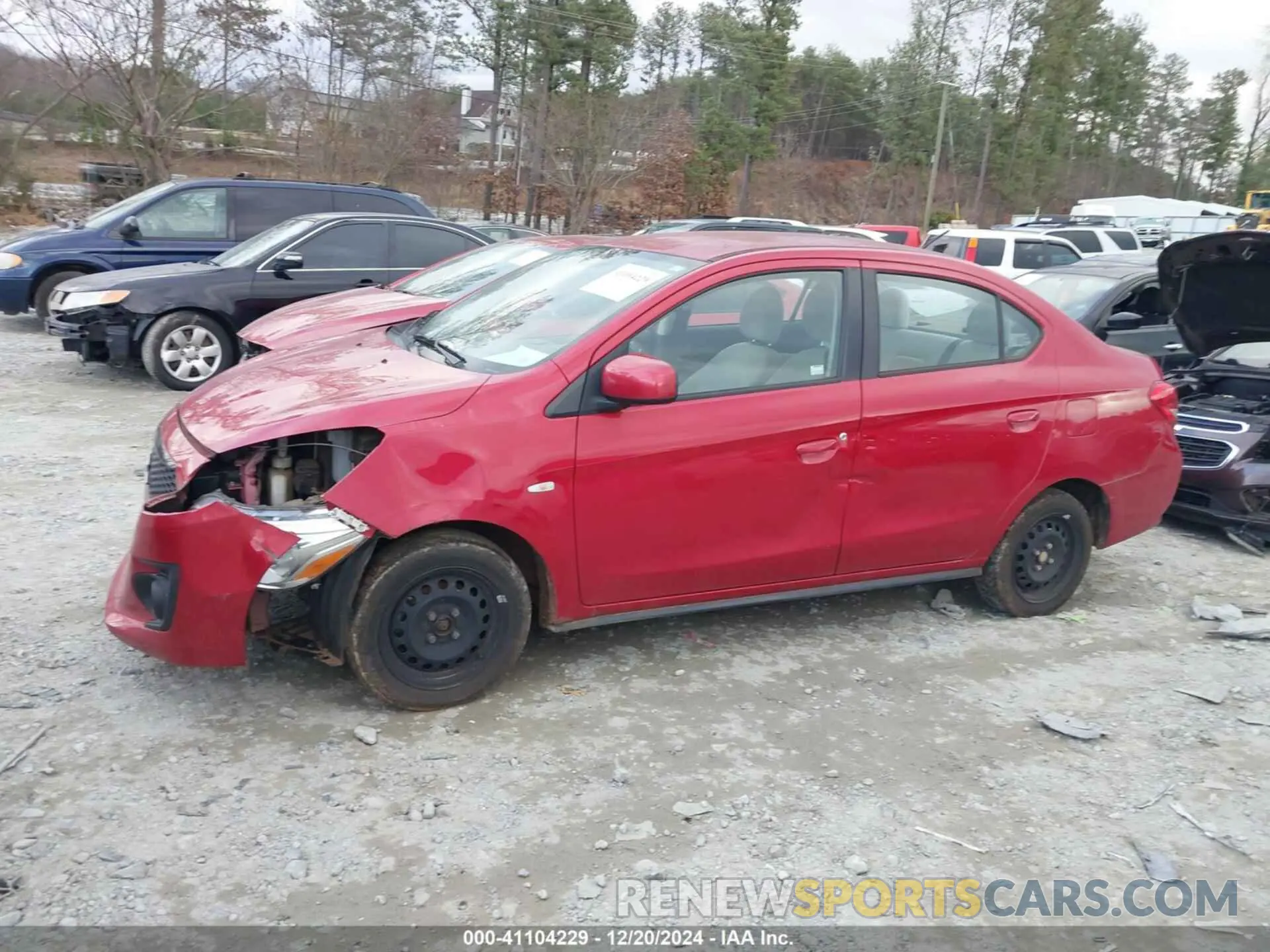 14 Photograph of a damaged car ML32F3FJ1LHF06604 MITSUBISHI MIRAGE G4 2020