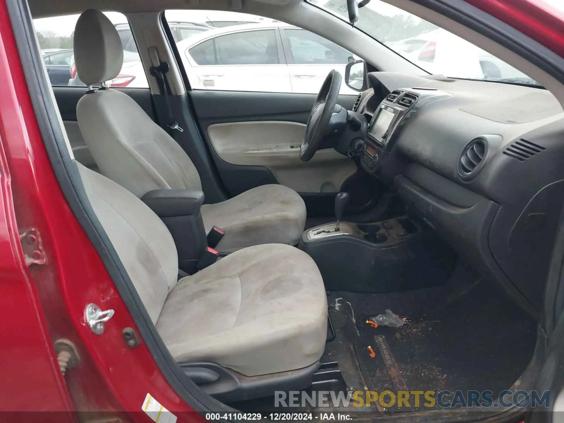 5 Photograph of a damaged car ML32F3FJ1LHF06604 MITSUBISHI MIRAGE G4 2020