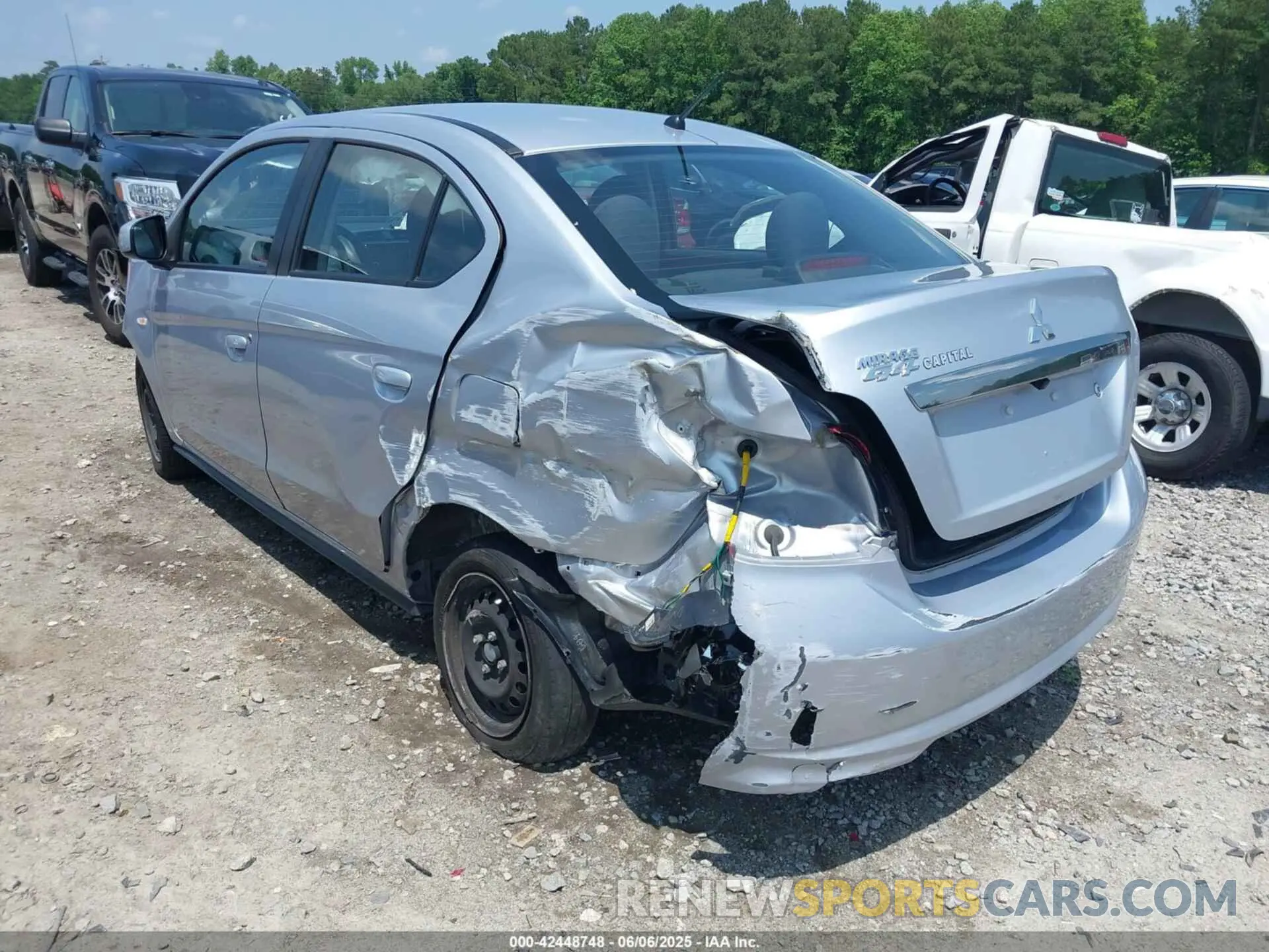 3 Photograph of a damaged car ML32F3FJ2LHF12265 MITSUBISHI MIRAGE G4 2020