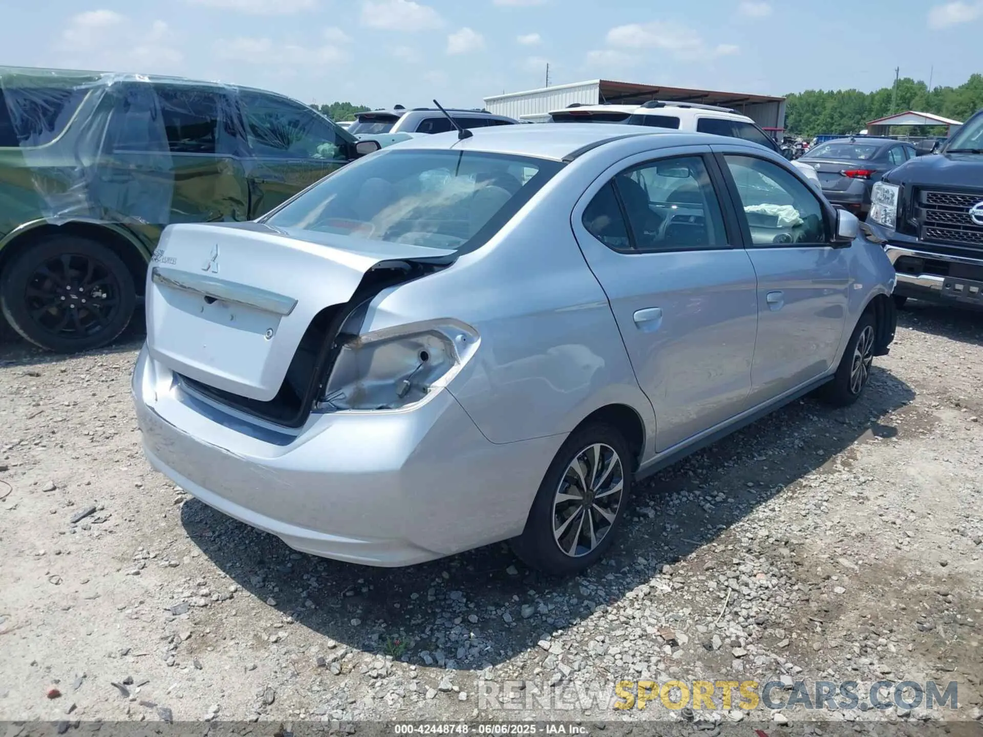 4 Photograph of a damaged car ML32F3FJ2LHF12265 MITSUBISHI MIRAGE G4 2020