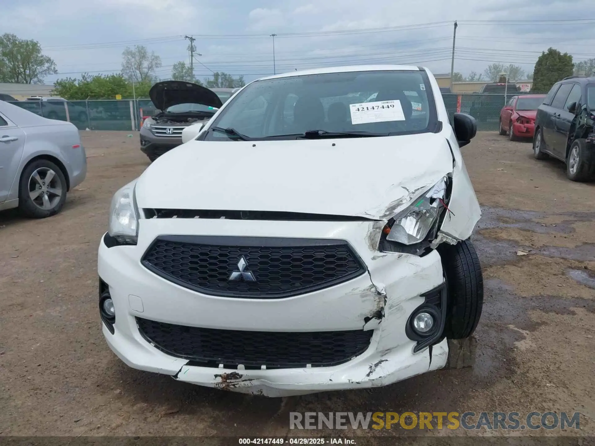 12 Photograph of a damaged car ML32F3FJ3LHF07981 MITSUBISHI MIRAGE G4 2020