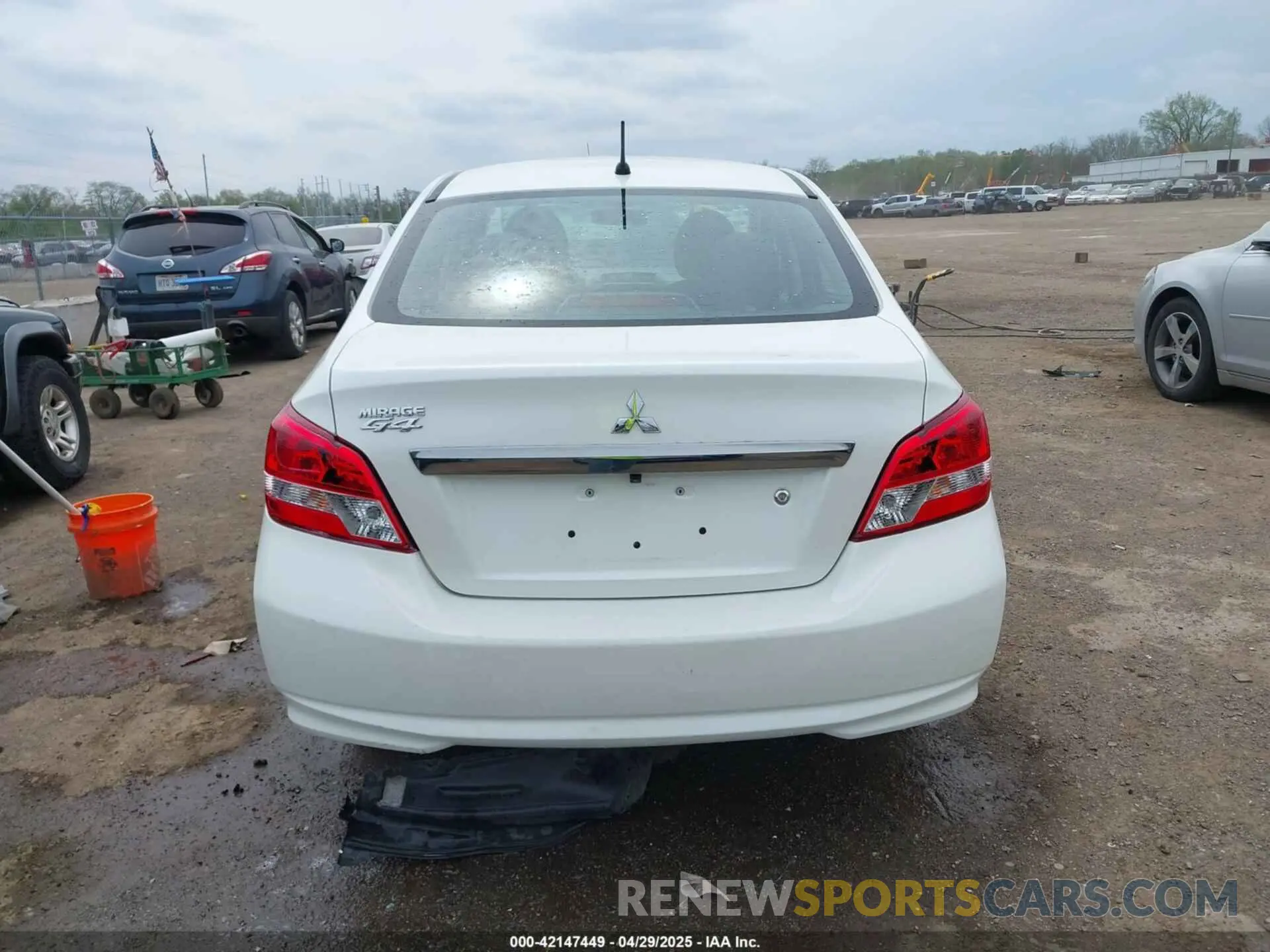 16 Photograph of a damaged car ML32F3FJ3LHF07981 MITSUBISHI MIRAGE G4 2020