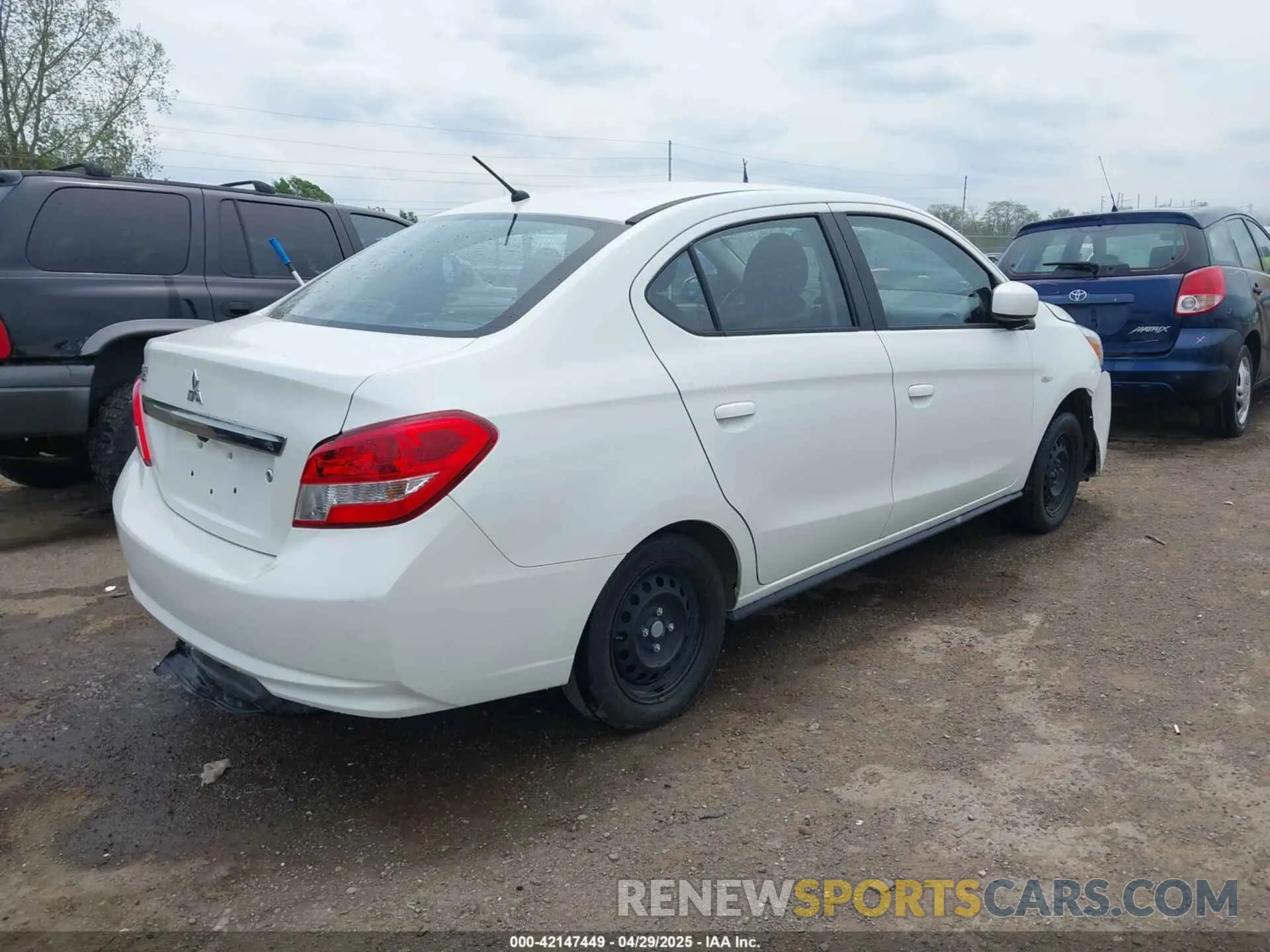 4 Photograph of a damaged car ML32F3FJ3LHF07981 MITSUBISHI MIRAGE G4 2020