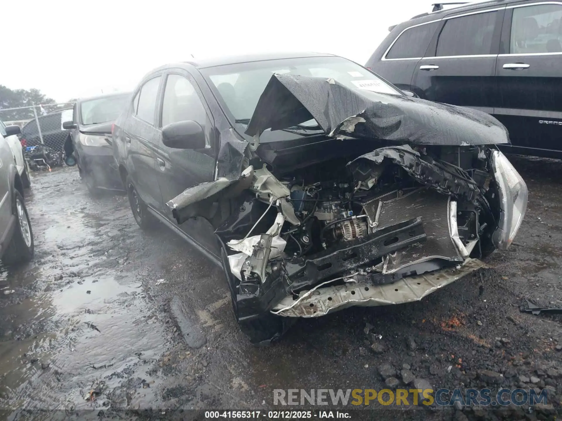 1 Photograph of a damaged car ML32F3FJ3LHF11092 MITSUBISHI MIRAGE G4 2020