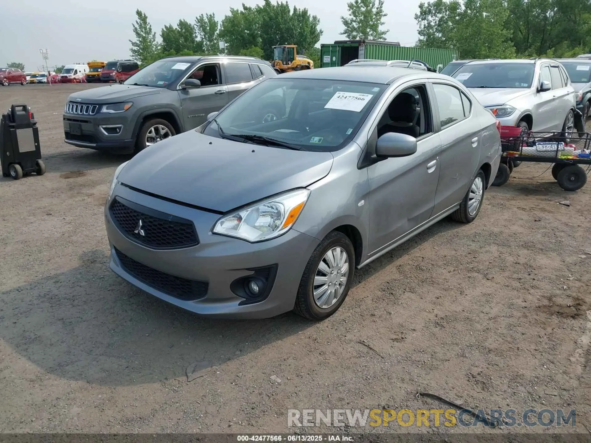 2 Photograph of a damaged car ML32F3FJ4LHF13143 MITSUBISHI MIRAGE G4 2020
