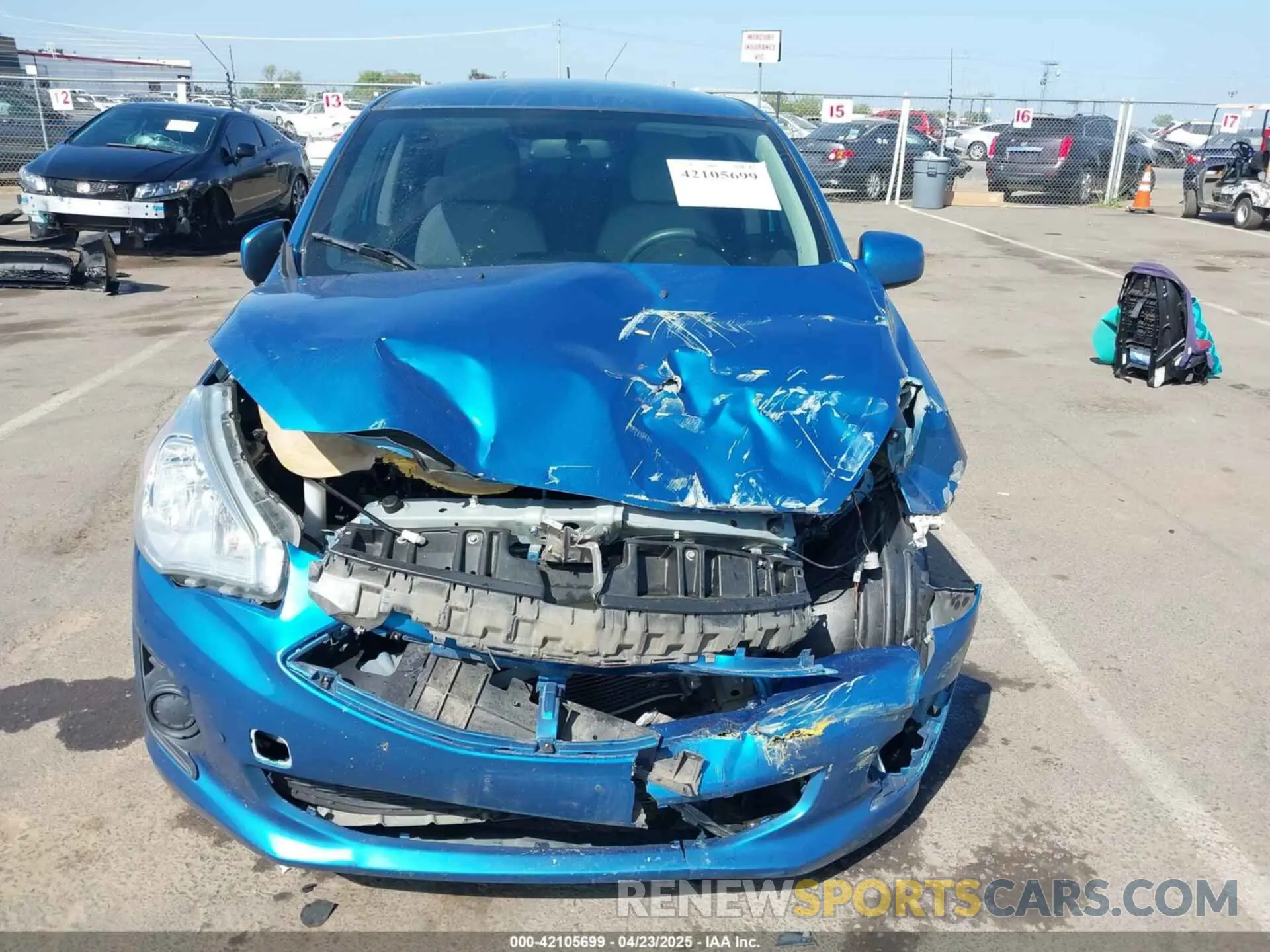 12 Photograph of a damaged car ML32F3FJ5LHF02121 MITSUBISHI MIRAGE G4 2020