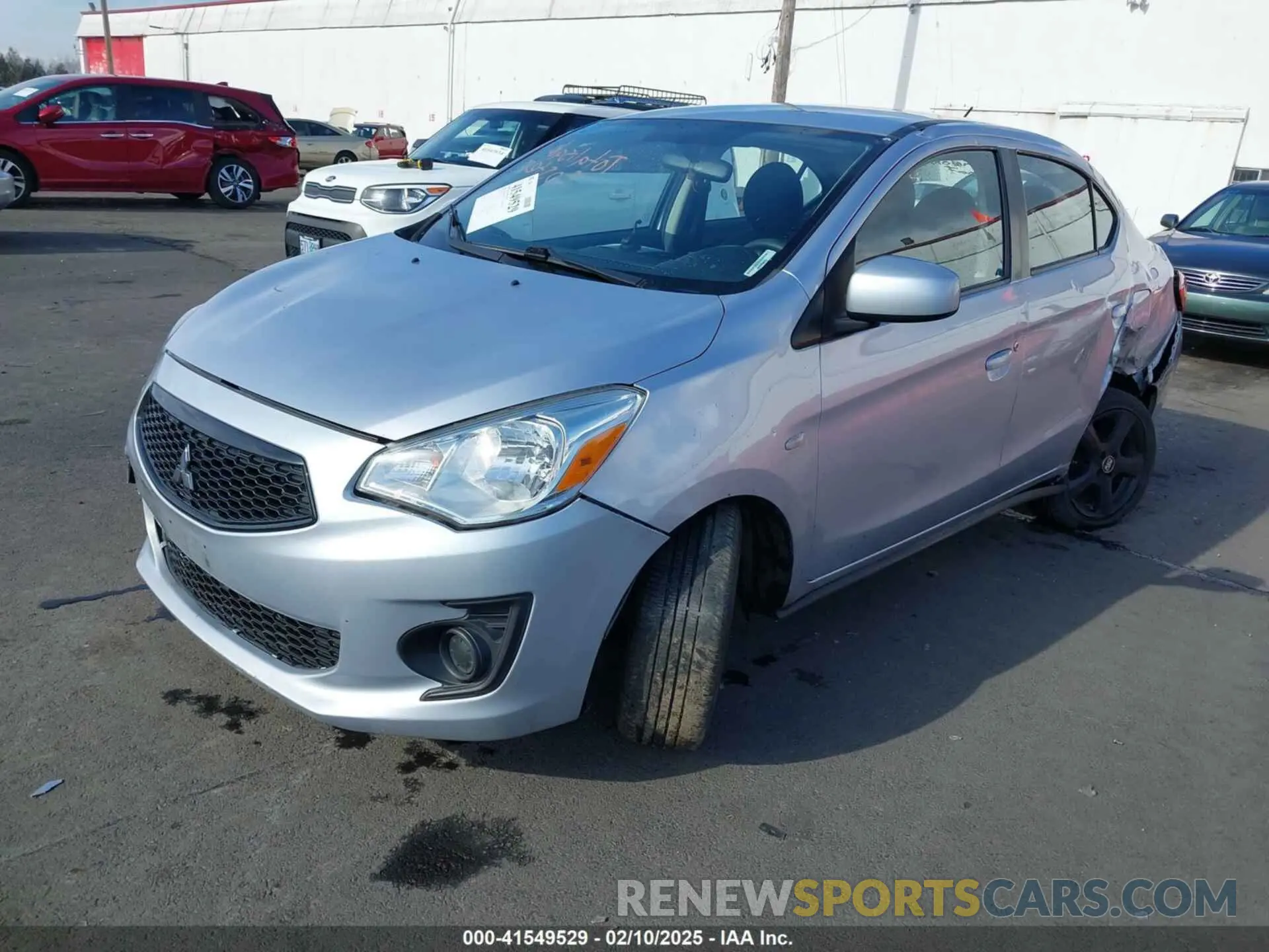 2 Photograph of a damaged car ML32F3FJ5LHF03267 MITSUBISHI MIRAGE G4 2020