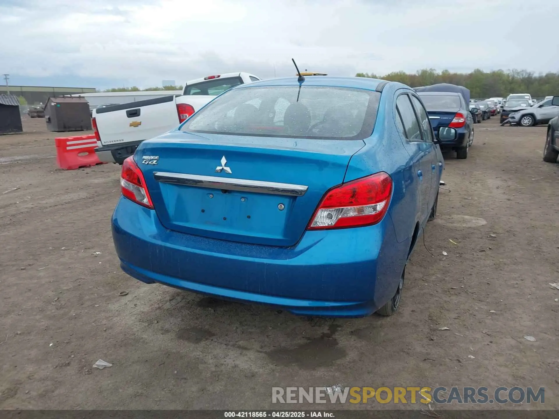 4 Photograph of a damaged car ML32F3FJ6LHF02533 MITSUBISHI MIRAGE G4 2020