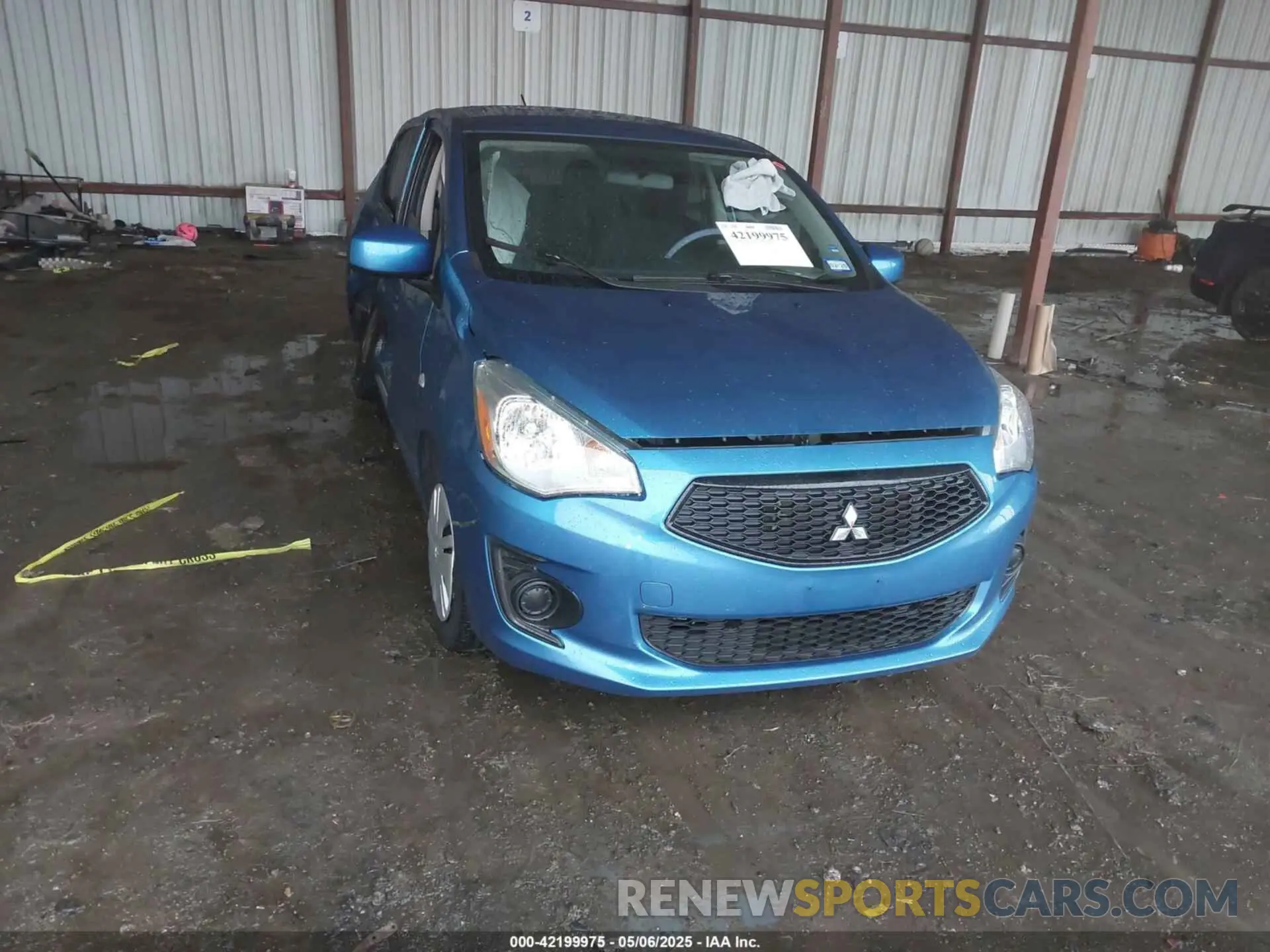 1 Photograph of a damaged car ML32F3FJ6LHF03150 MITSUBISHI MIRAGE G4 2020