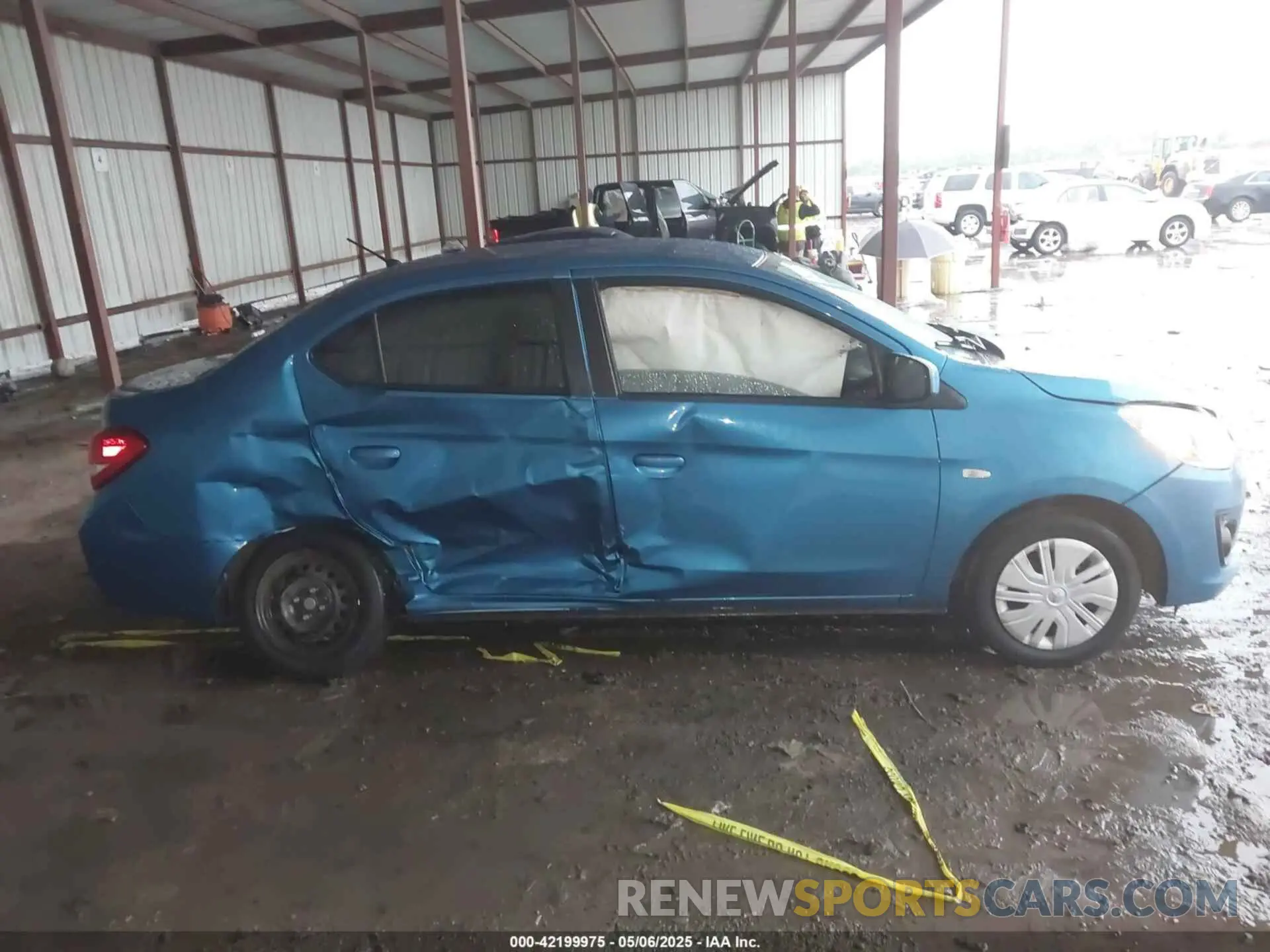 13 Photograph of a damaged car ML32F3FJ6LHF03150 MITSUBISHI MIRAGE G4 2020