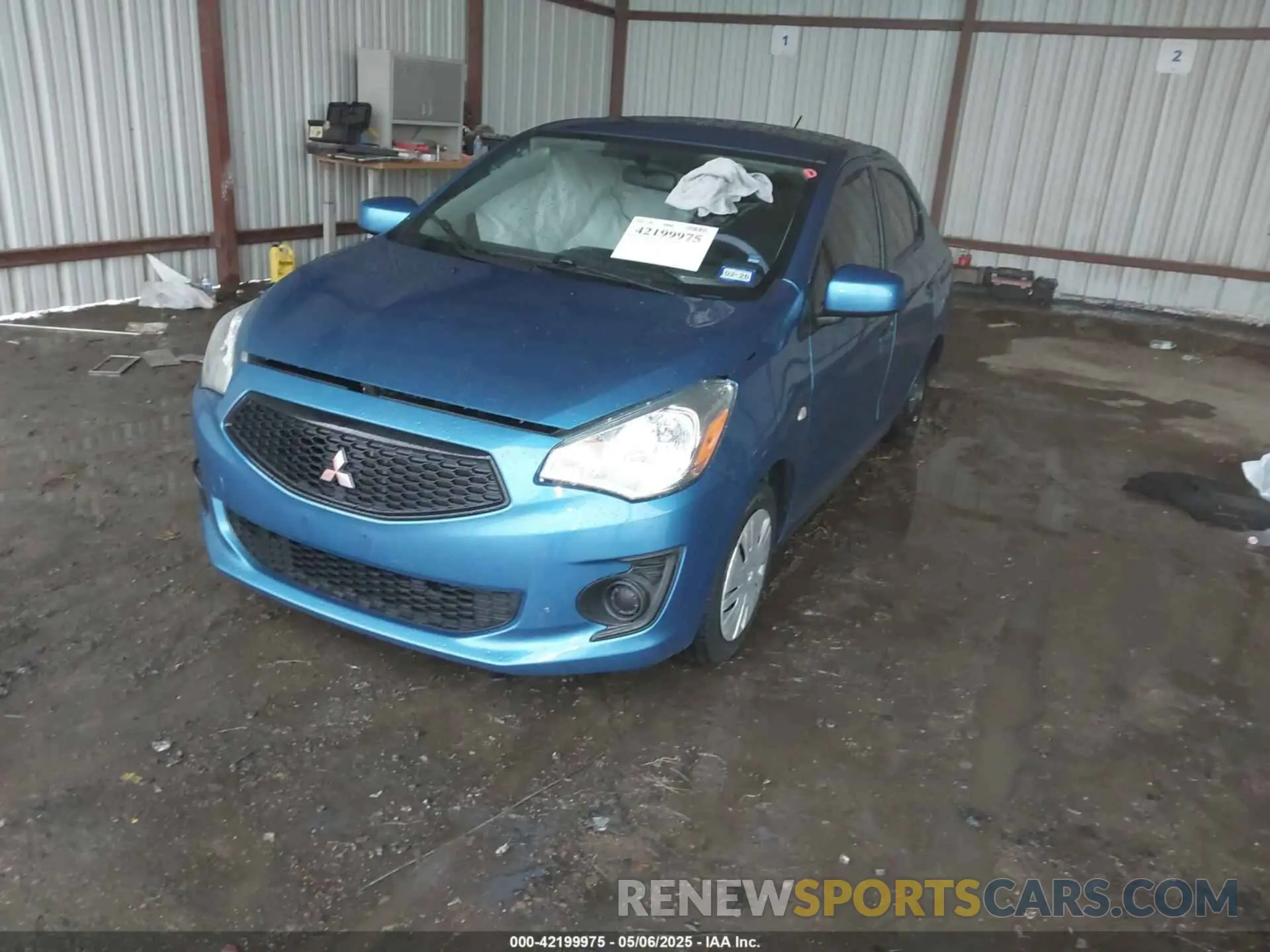 2 Photograph of a damaged car ML32F3FJ6LHF03150 MITSUBISHI MIRAGE G4 2020