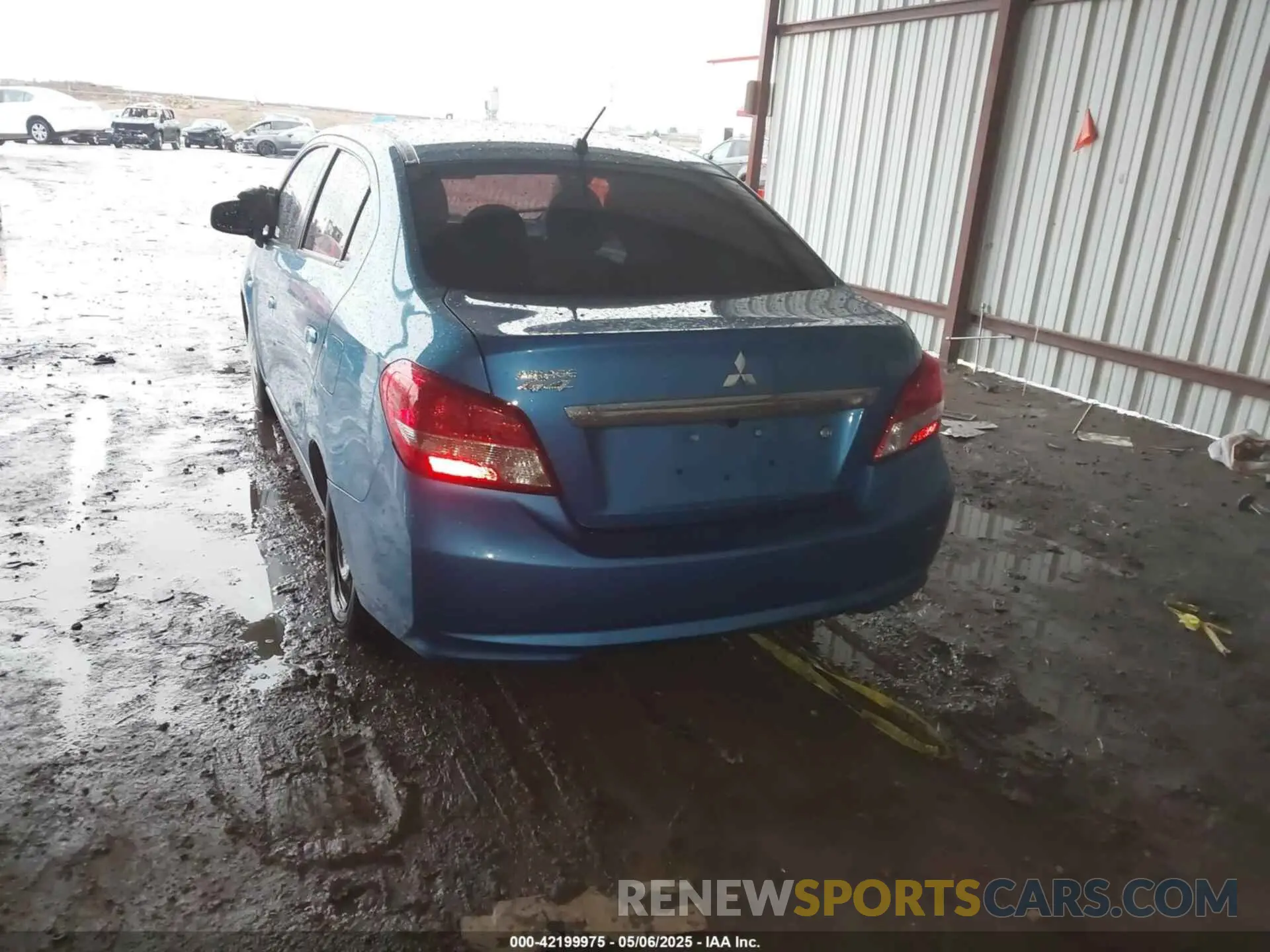3 Photograph of a damaged car ML32F3FJ6LHF03150 MITSUBISHI MIRAGE G4 2020