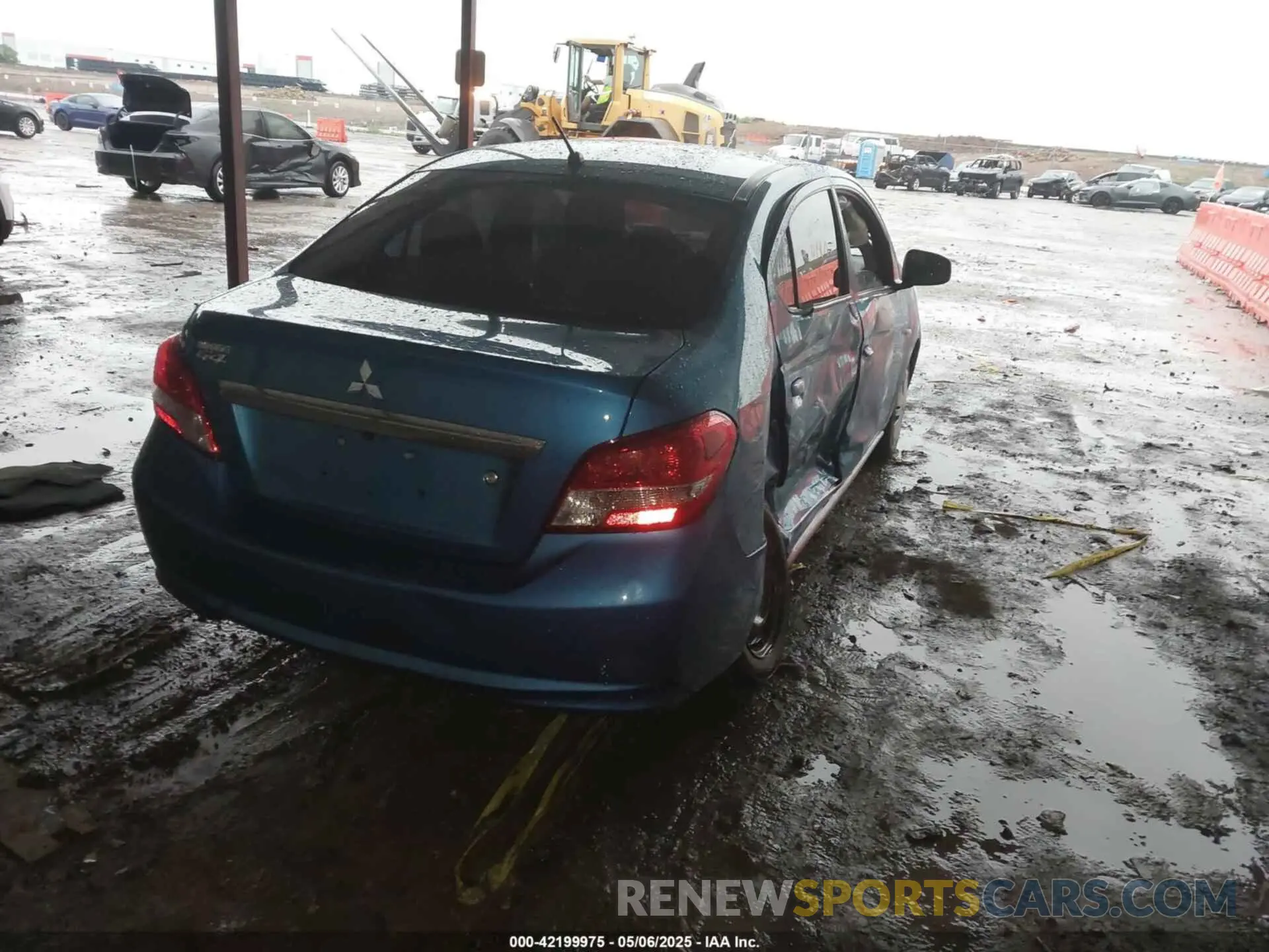 4 Photograph of a damaged car ML32F3FJ6LHF03150 MITSUBISHI MIRAGE G4 2020