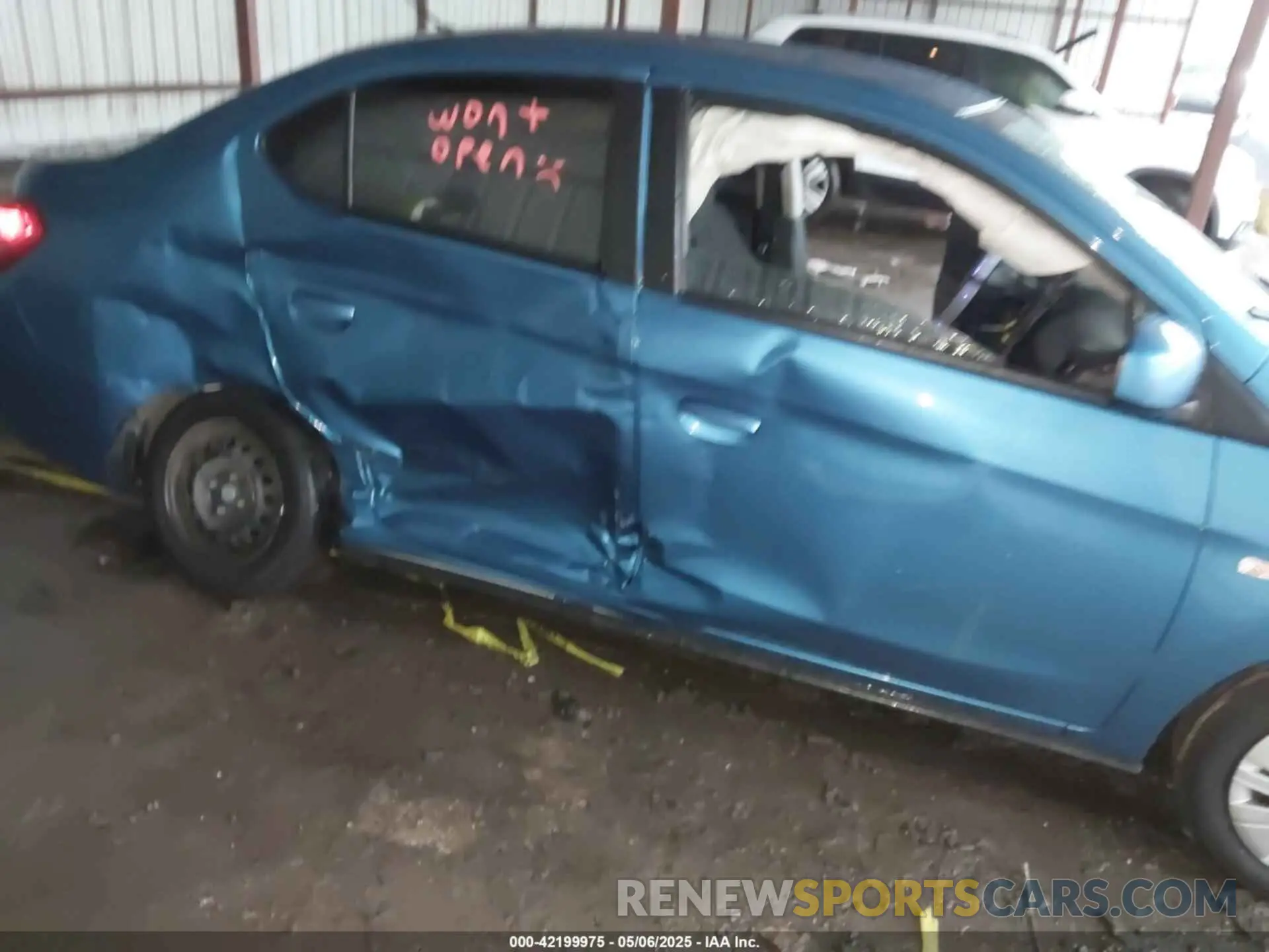 6 Photograph of a damaged car ML32F3FJ6LHF03150 MITSUBISHI MIRAGE G4 2020
