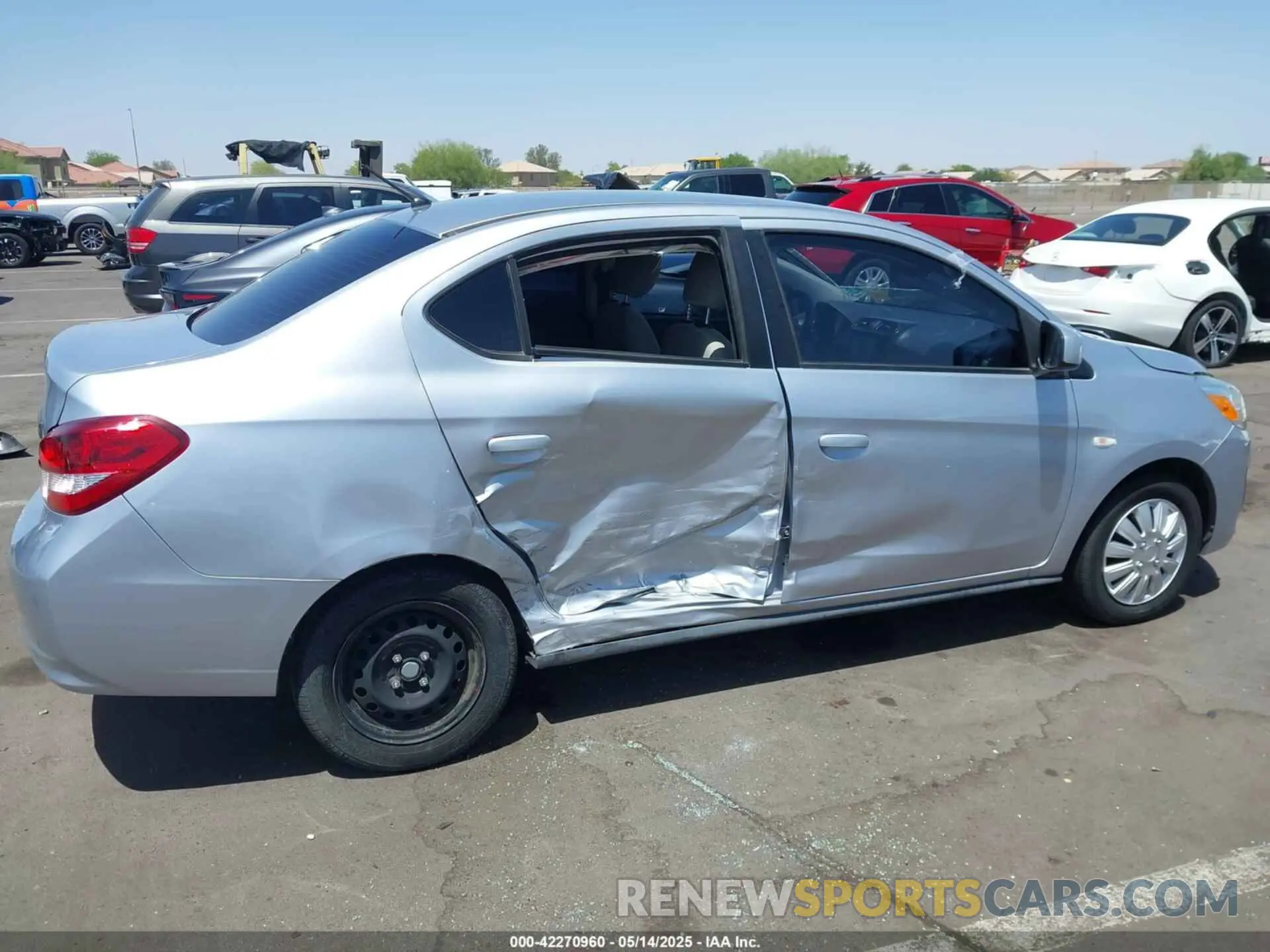 6 Photograph of a damaged car ML32F3FJ7LHF12438 MITSUBISHI MIRAGE G4 2020