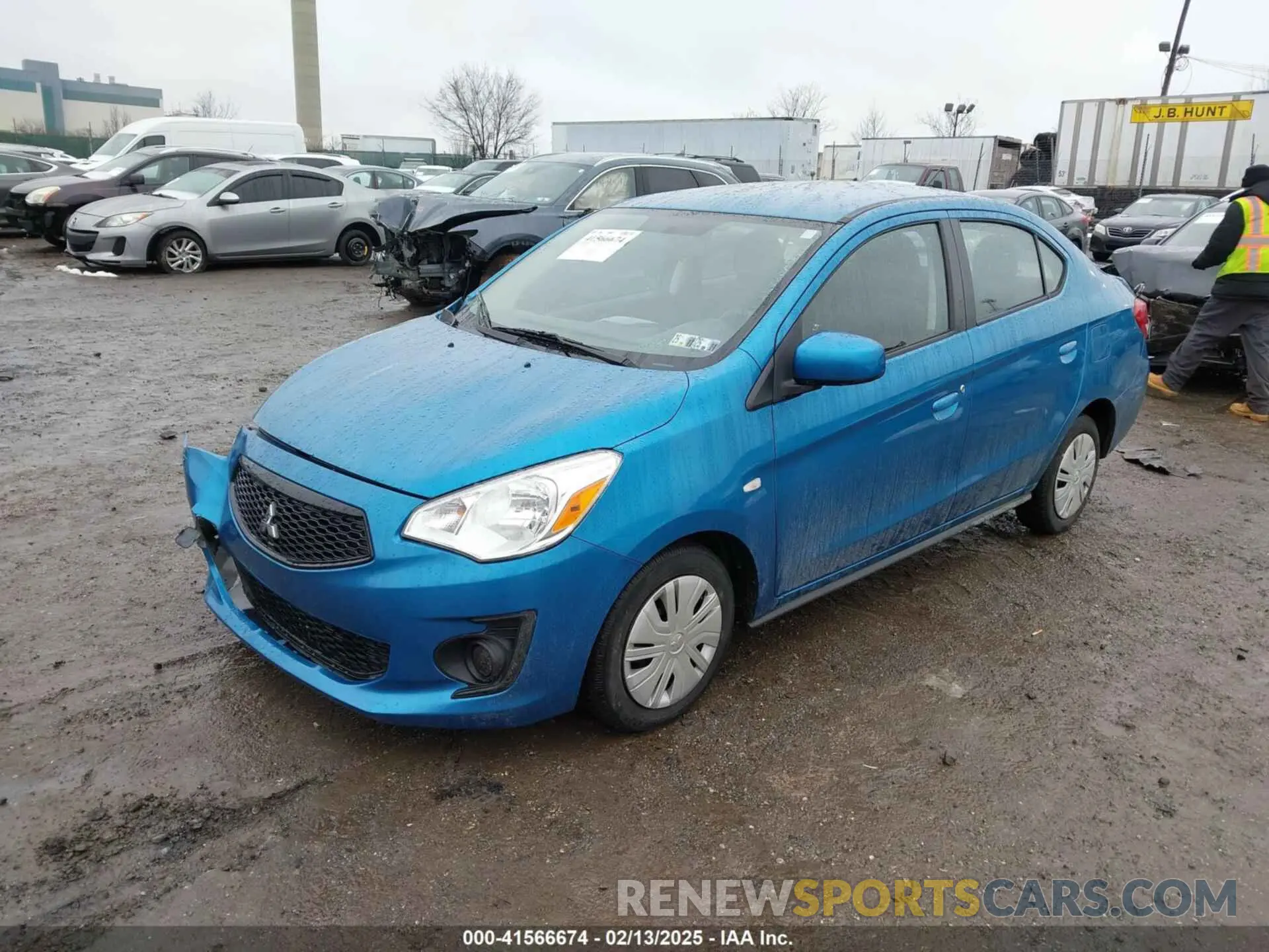 2 Photograph of a damaged car ML32F3FJ8LHF00248 MITSUBISHI MIRAGE G4 2020