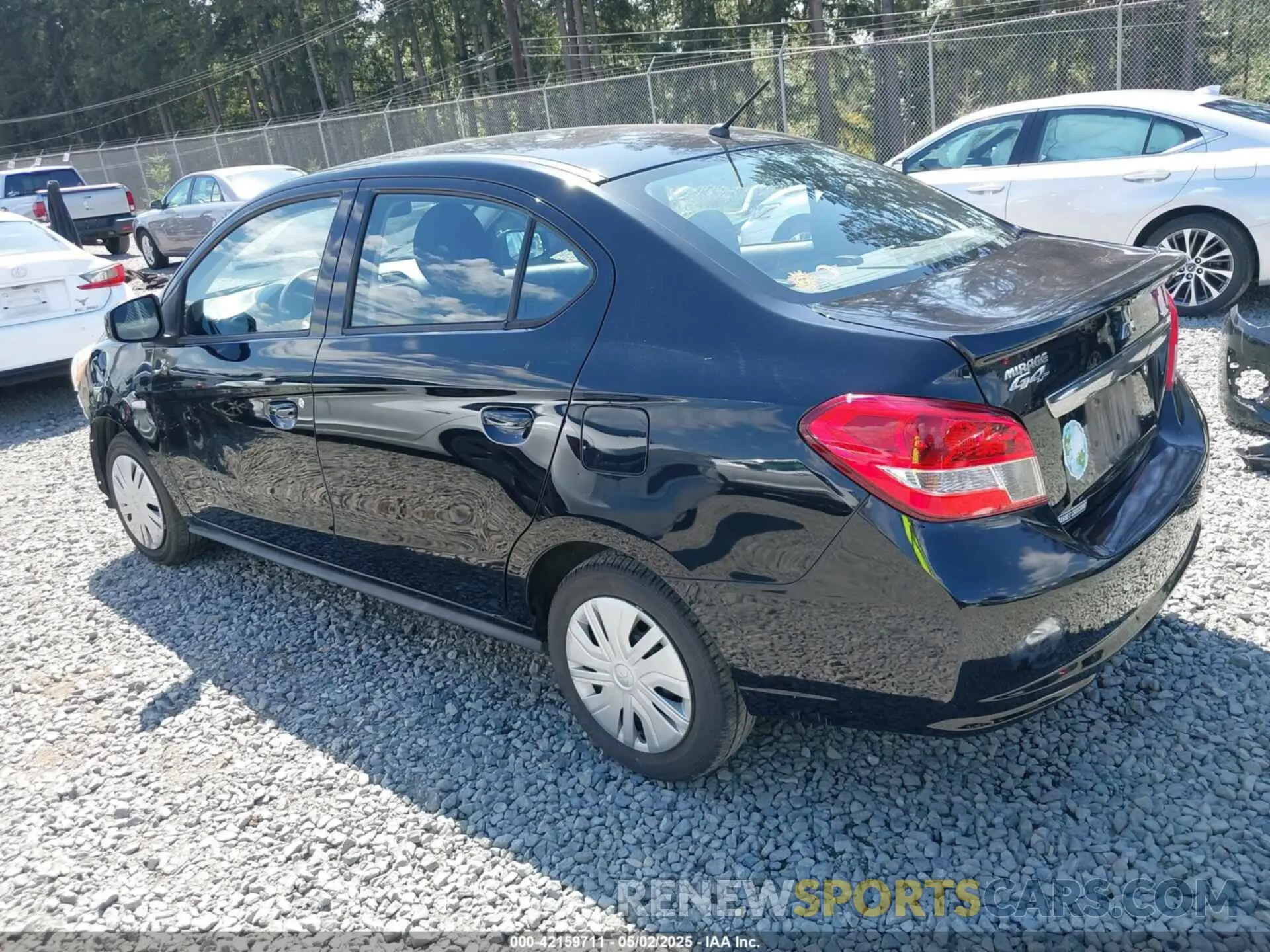3 Photograph of a damaged car ML32F3FJ8LHF08513 MITSUBISHI MIRAGE G4 2020