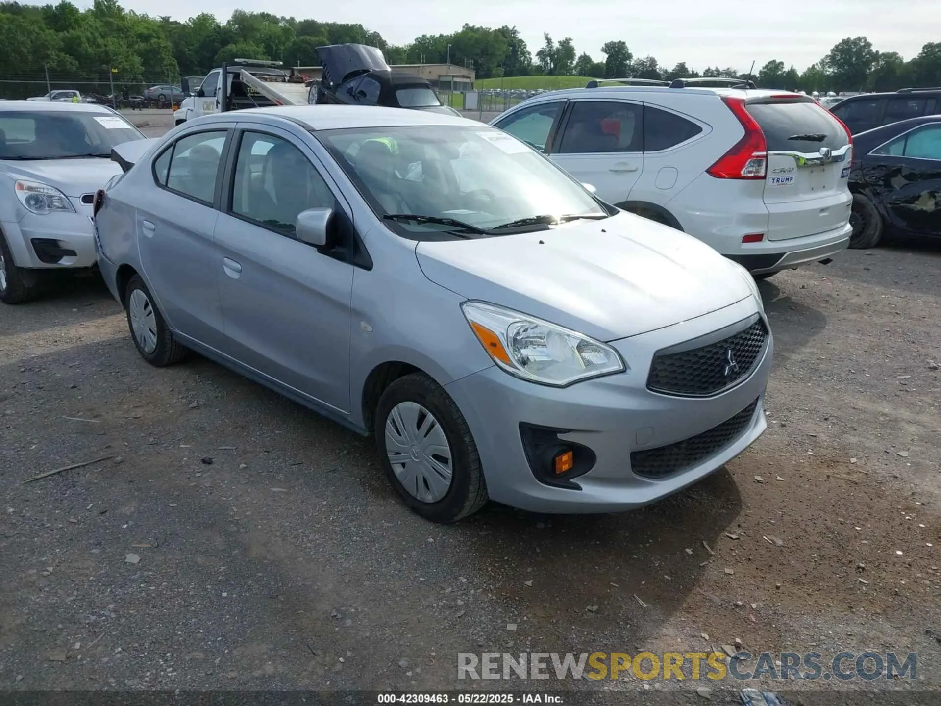 1 Photograph of a damaged car ML32F3FJ9LHF07564 MITSUBISHI MIRAGE G4 2020