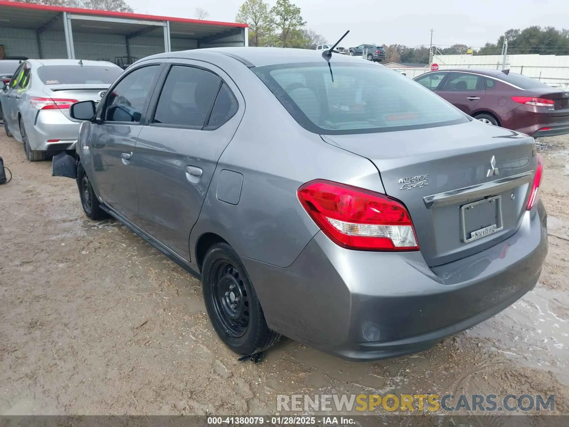 3 Photograph of a damaged car ML32F3FJ9LHF08407 MITSUBISHI MIRAGE G4 2020