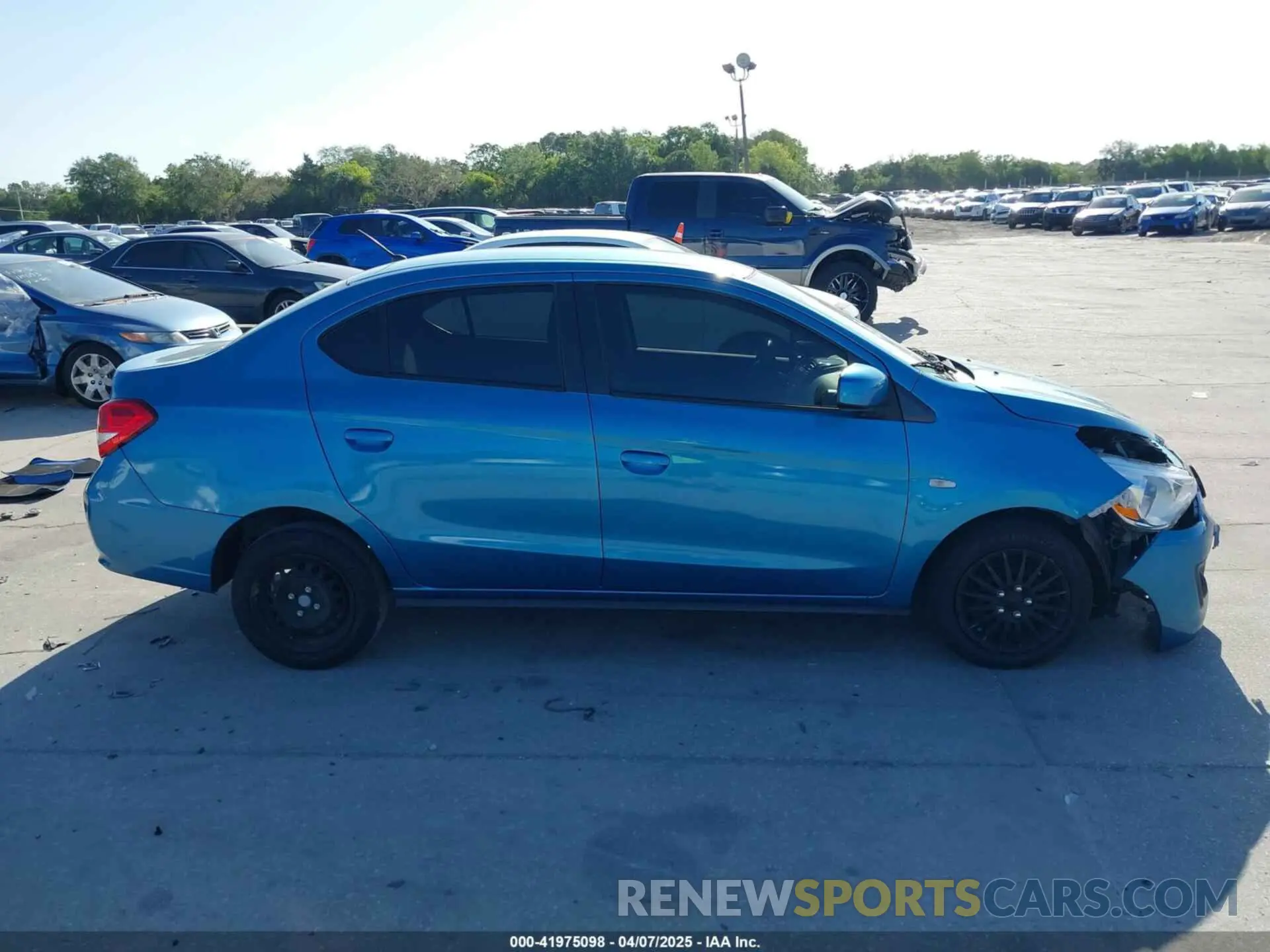 13 Photograph of a damaged car ML32F3FJXLHF10604 MITSUBISHI MIRAGE G4 2020
