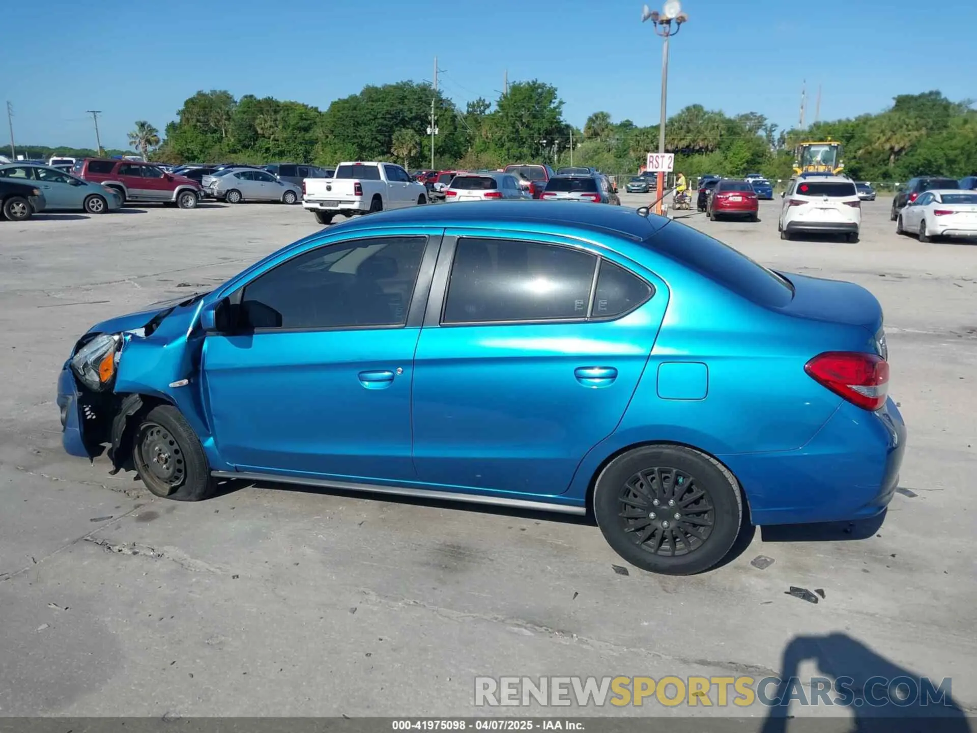 14 Photograph of a damaged car ML32F3FJXLHF10604 MITSUBISHI MIRAGE G4 2020