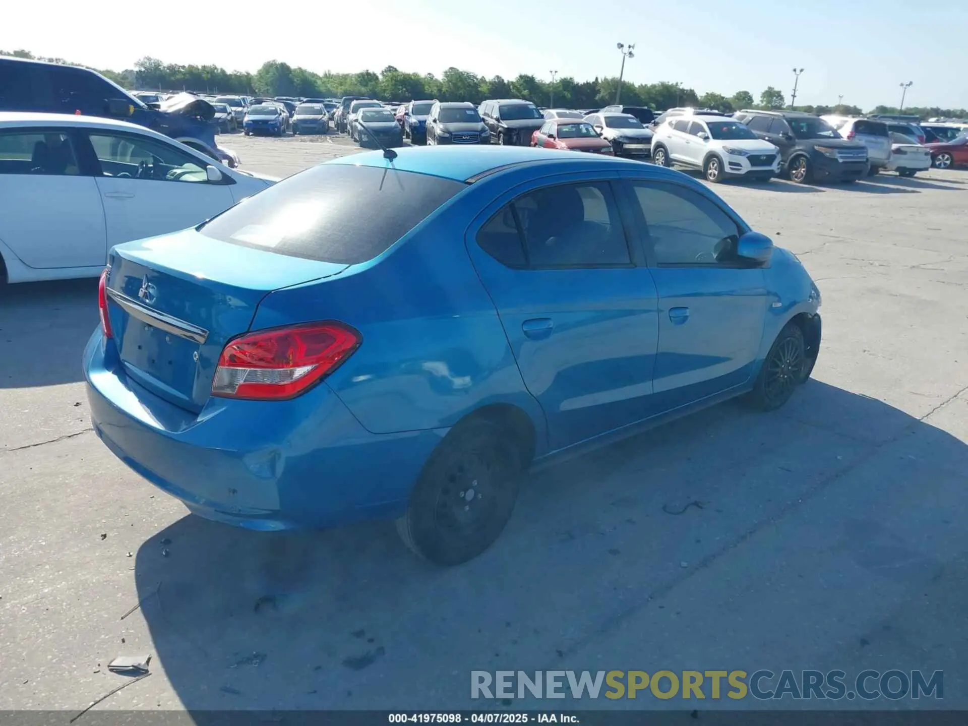 4 Photograph of a damaged car ML32F3FJXLHF10604 MITSUBISHI MIRAGE G4 2020