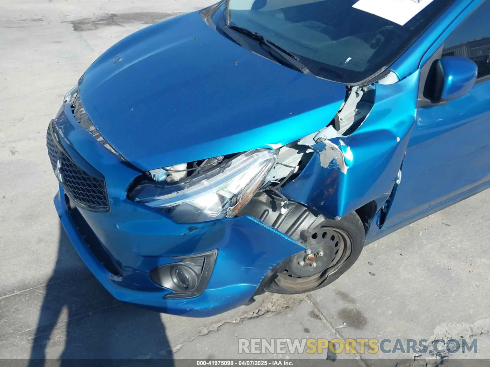 6 Photograph of a damaged car ML32F3FJXLHF10604 MITSUBISHI MIRAGE G4 2020