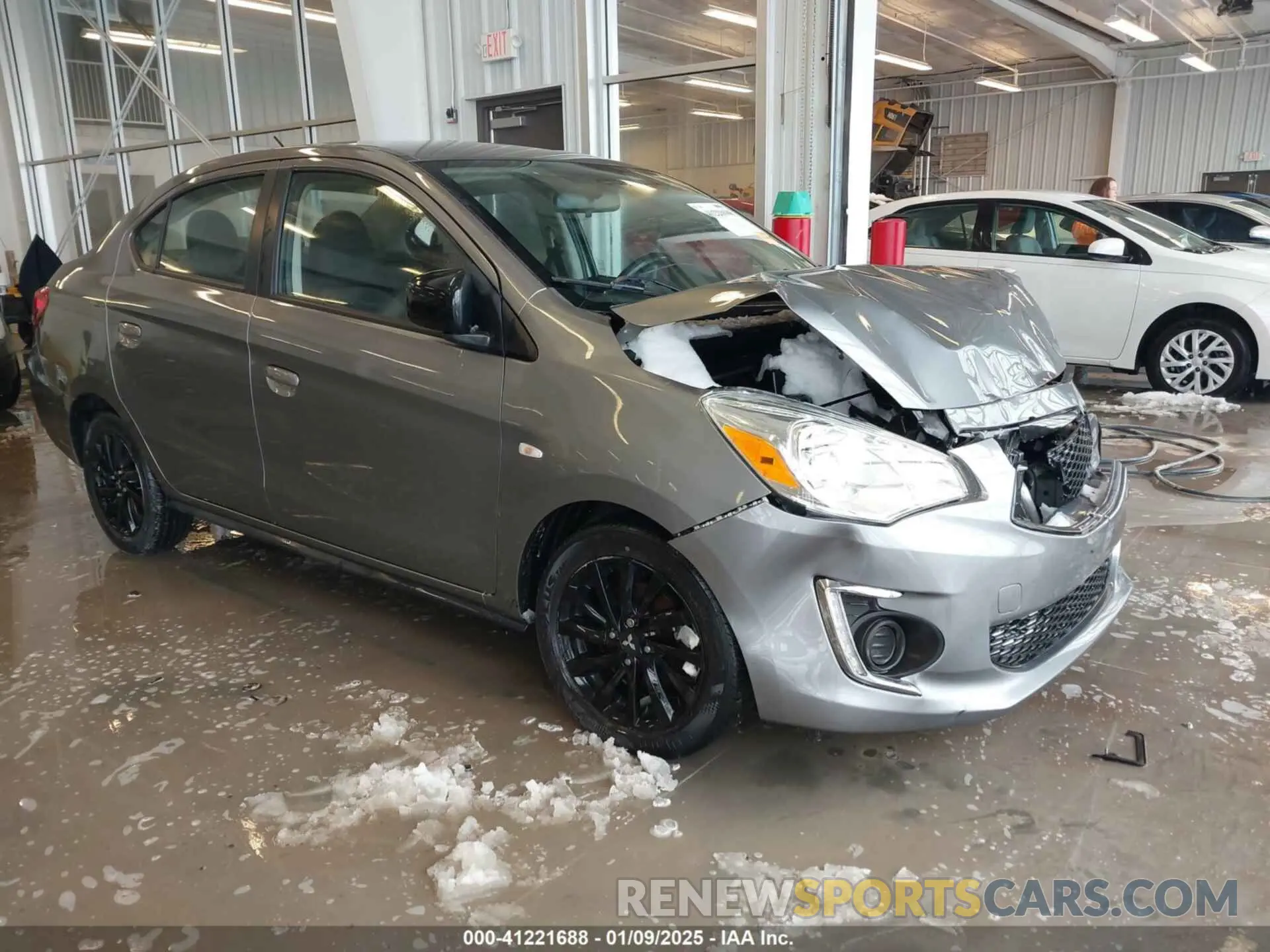 1 Photograph of a damaged car ML32F4FJ1LHF01411 MITSUBISHI MIRAGE G4 2020