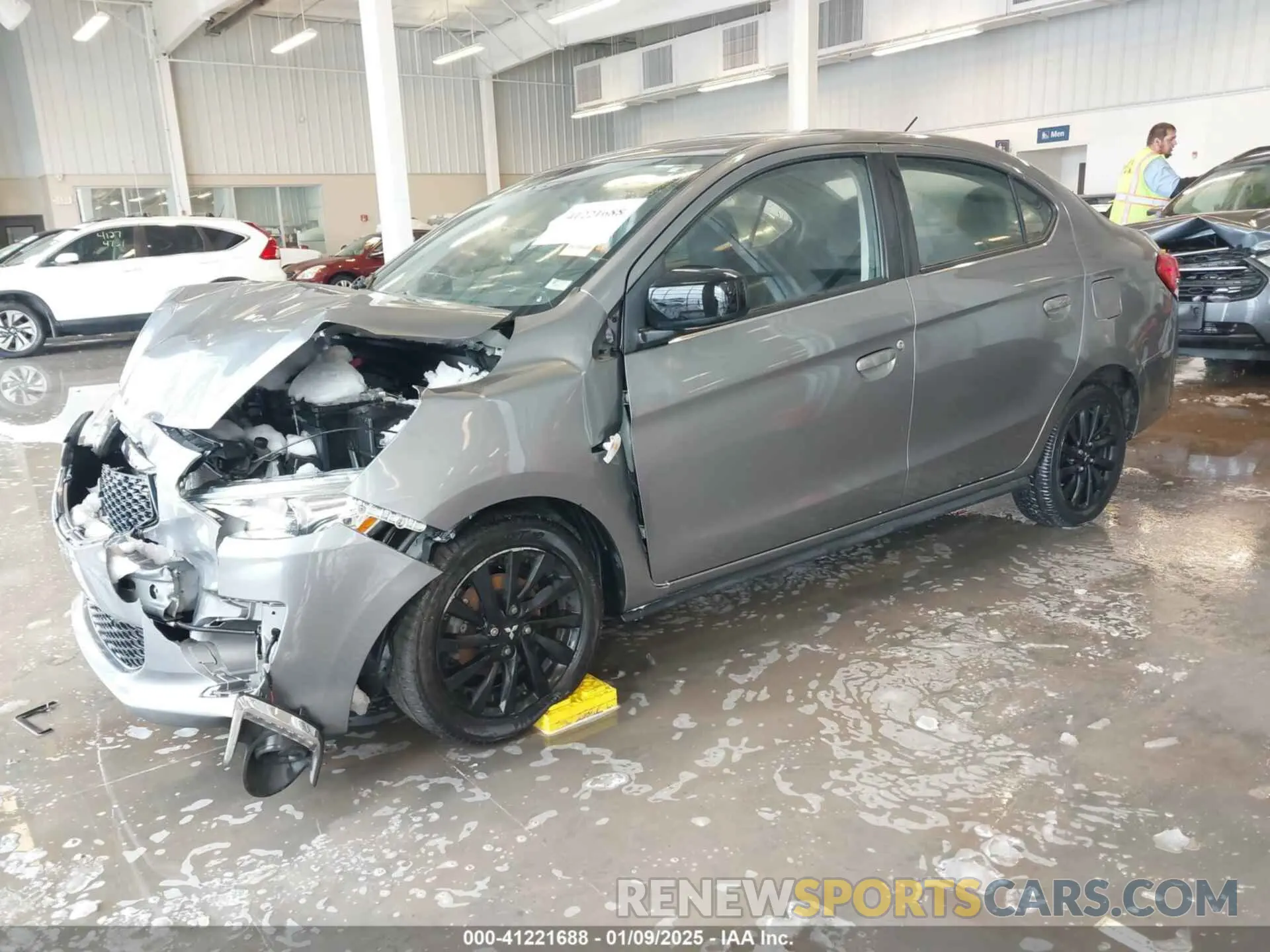 2 Photograph of a damaged car ML32F4FJ1LHF01411 MITSUBISHI MIRAGE G4 2020