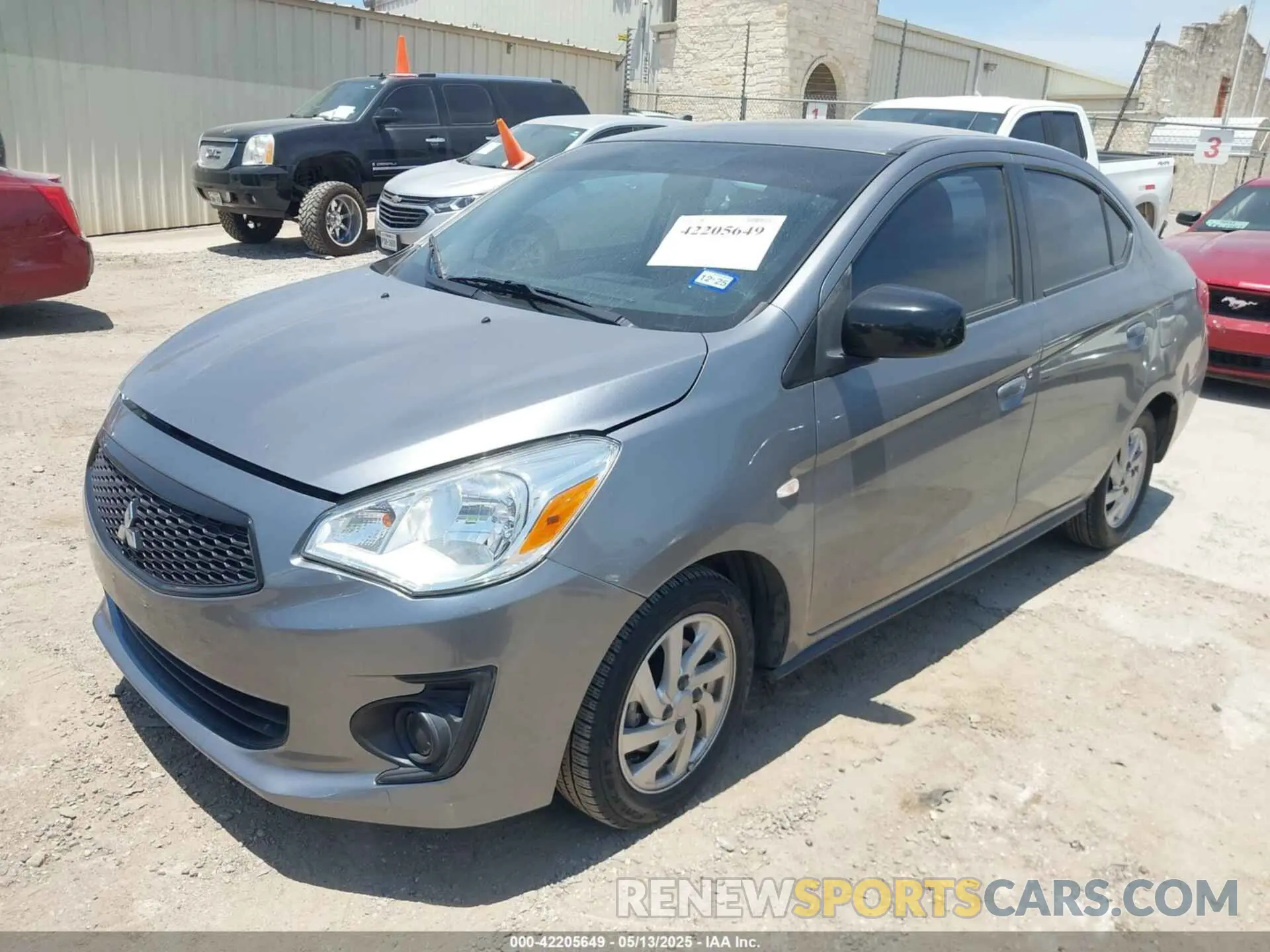 2 Photograph of a damaged car ML32F4FJ1LHF02199 MITSUBISHI MIRAGE G4 2020