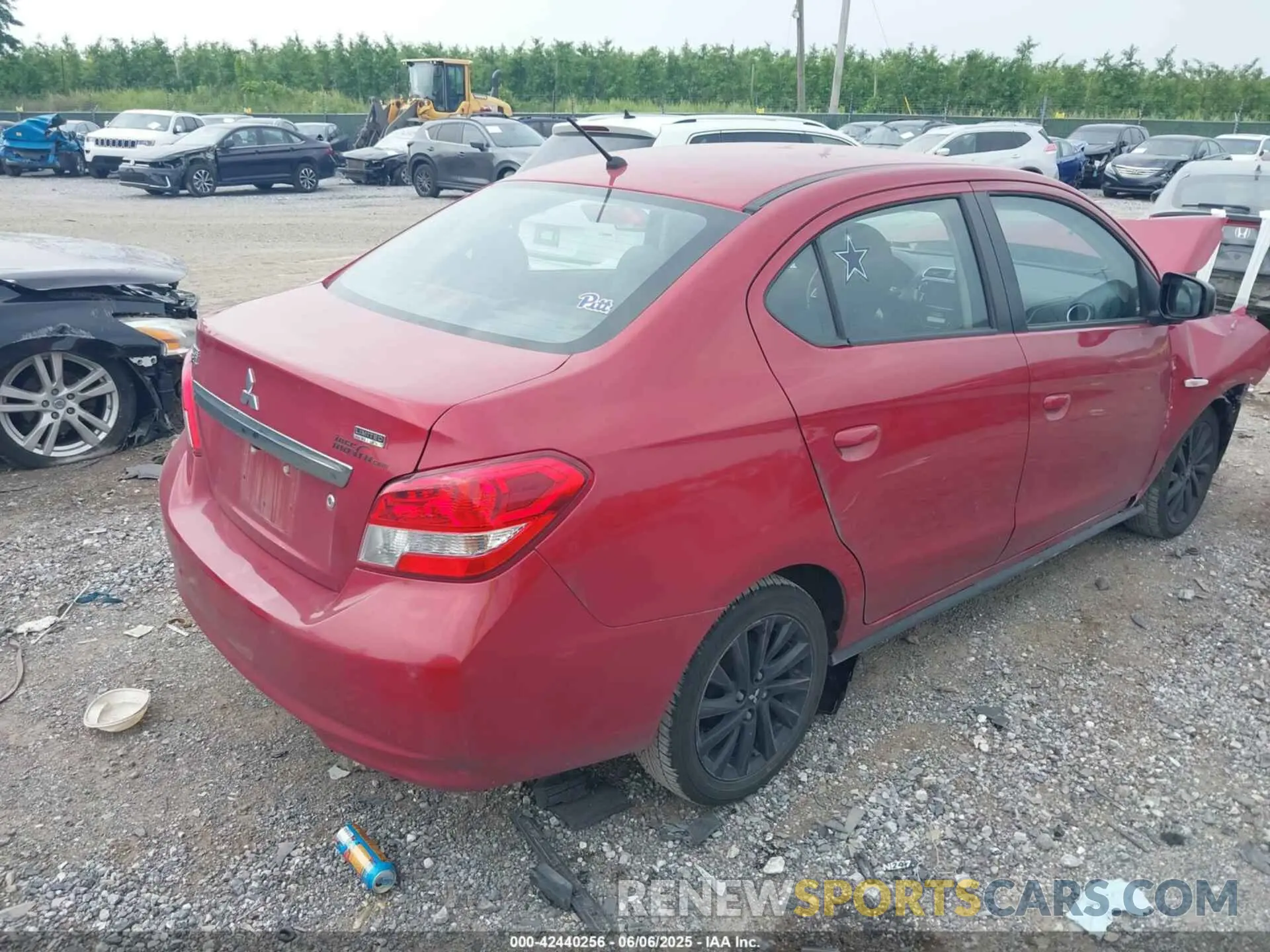 4 Photograph of a damaged car ML32F4FJ1LHF06219 MITSUBISHI MIRAGE G4 2020